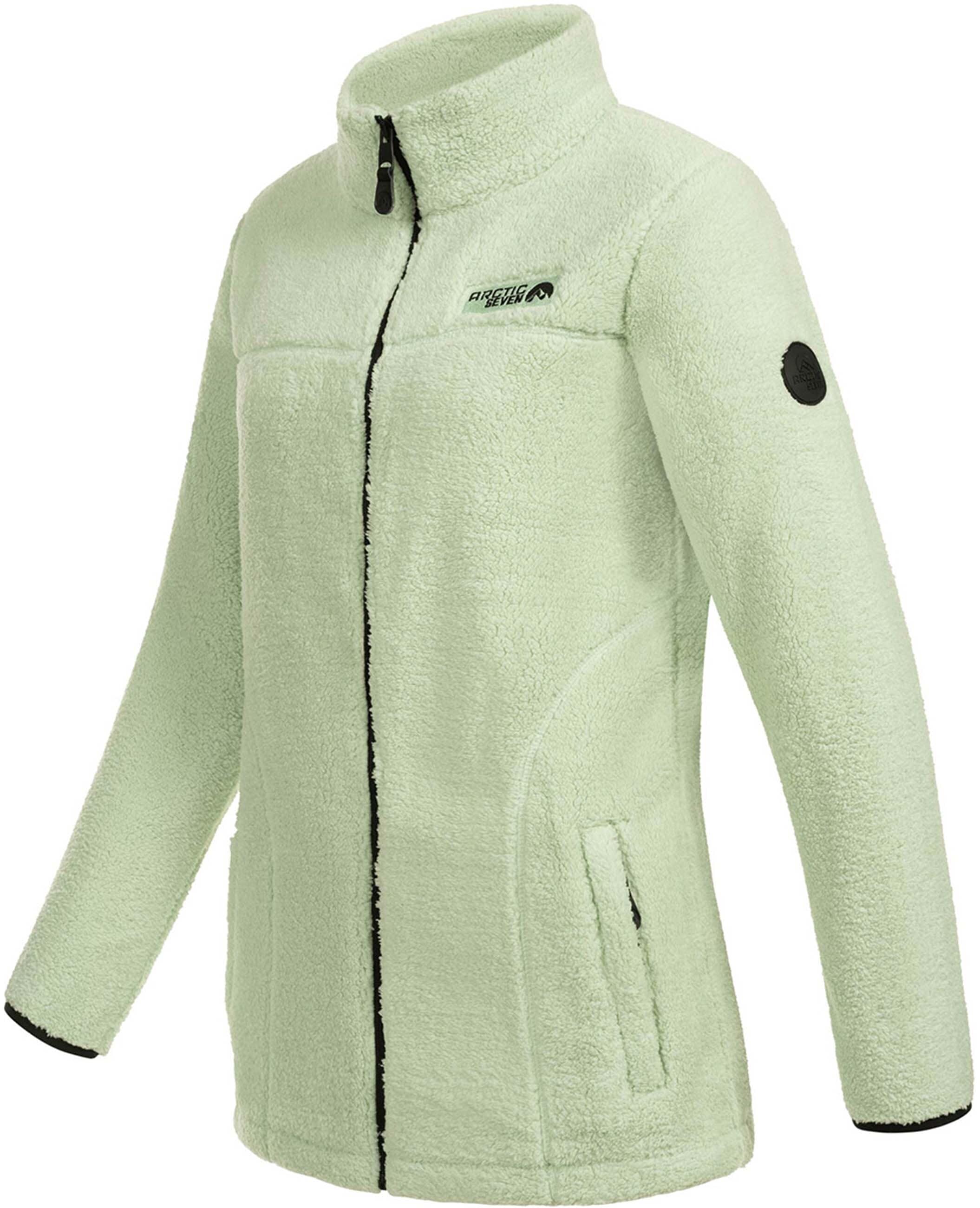 Arctic Seven Fleecejacke »ASDiania«, Sherpa Übergangsjacke