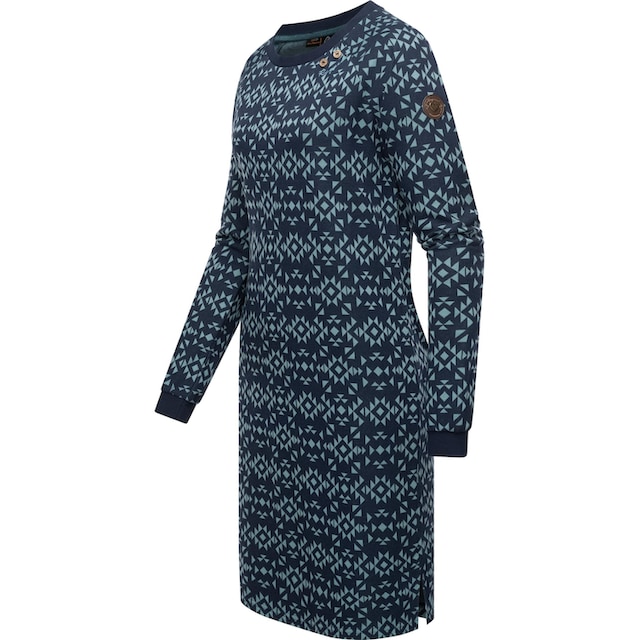 Ragwear Sweatkleid »Dassa Aztec«, stylisches Langarmkleid für den Winter  für bestellen | BAUR