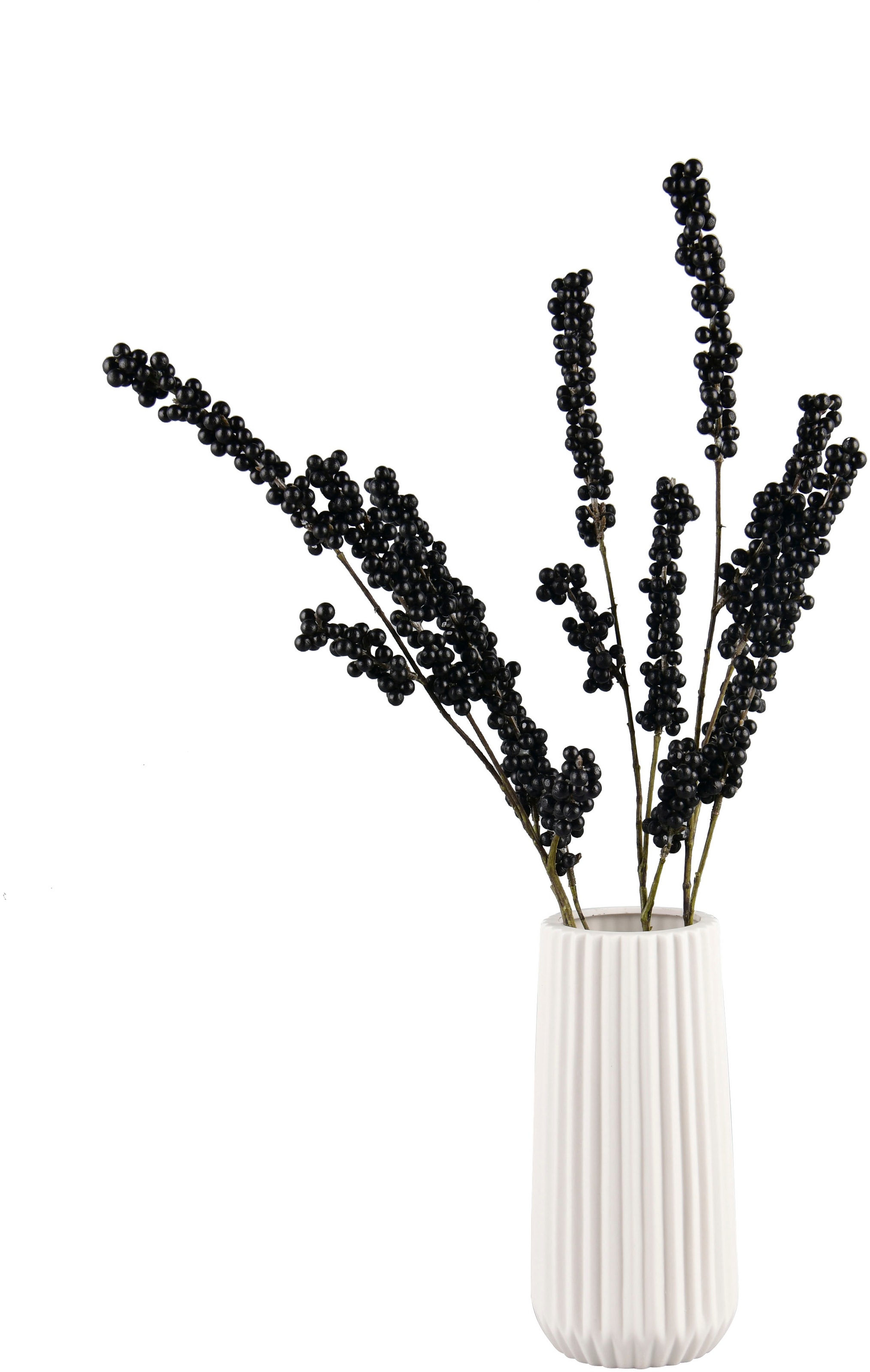 Thumbnail - MIRRORS AND MORE Dekovase "RUFFLE" Schlichte, zeitlose Dekovase