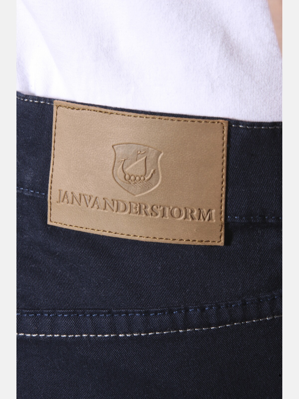 Jan Vanderstorm 5-Pocket-Hose »Tiefbundhose TORDEGAN«, (1 tlg.)