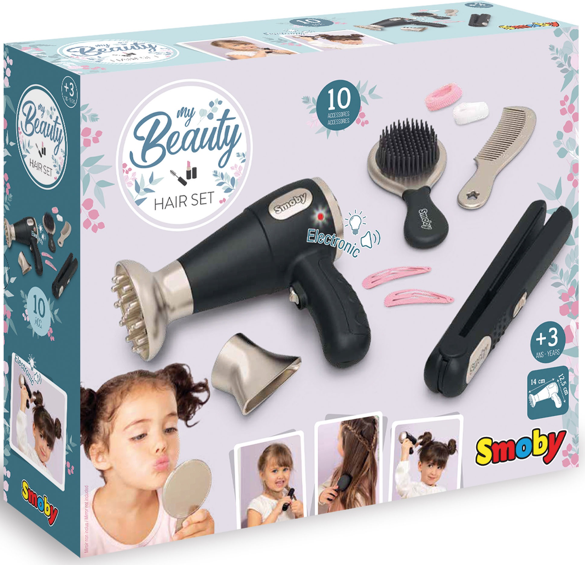 Smoby Spielzeug-Frisierkoffer »My Beauty Frisierset«, inkl. Fön mit Licht & Sound