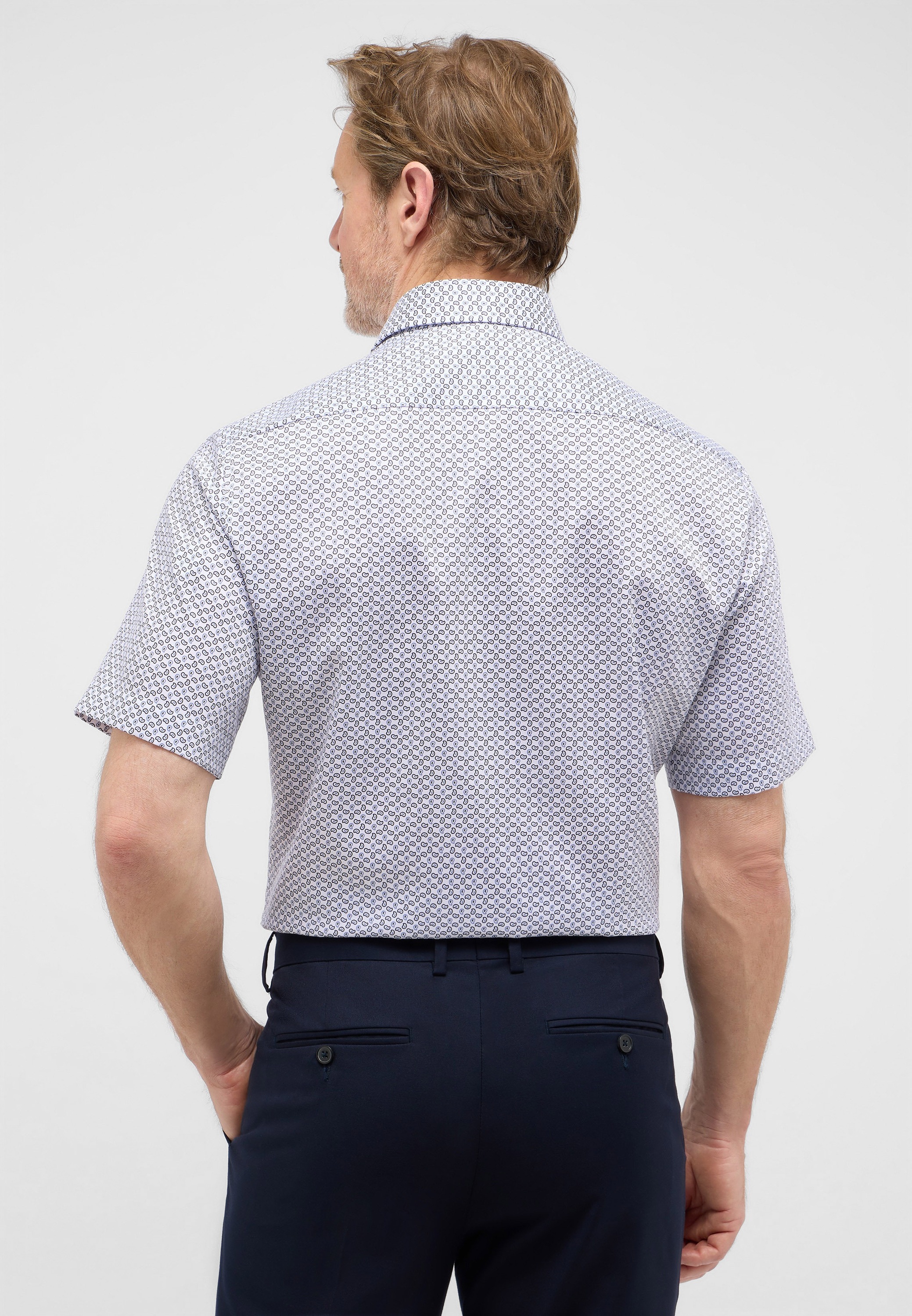 Eterna Kurzarmhemd "MODERN FIT", NON IRON (bügelfrei) günstig online kaufen