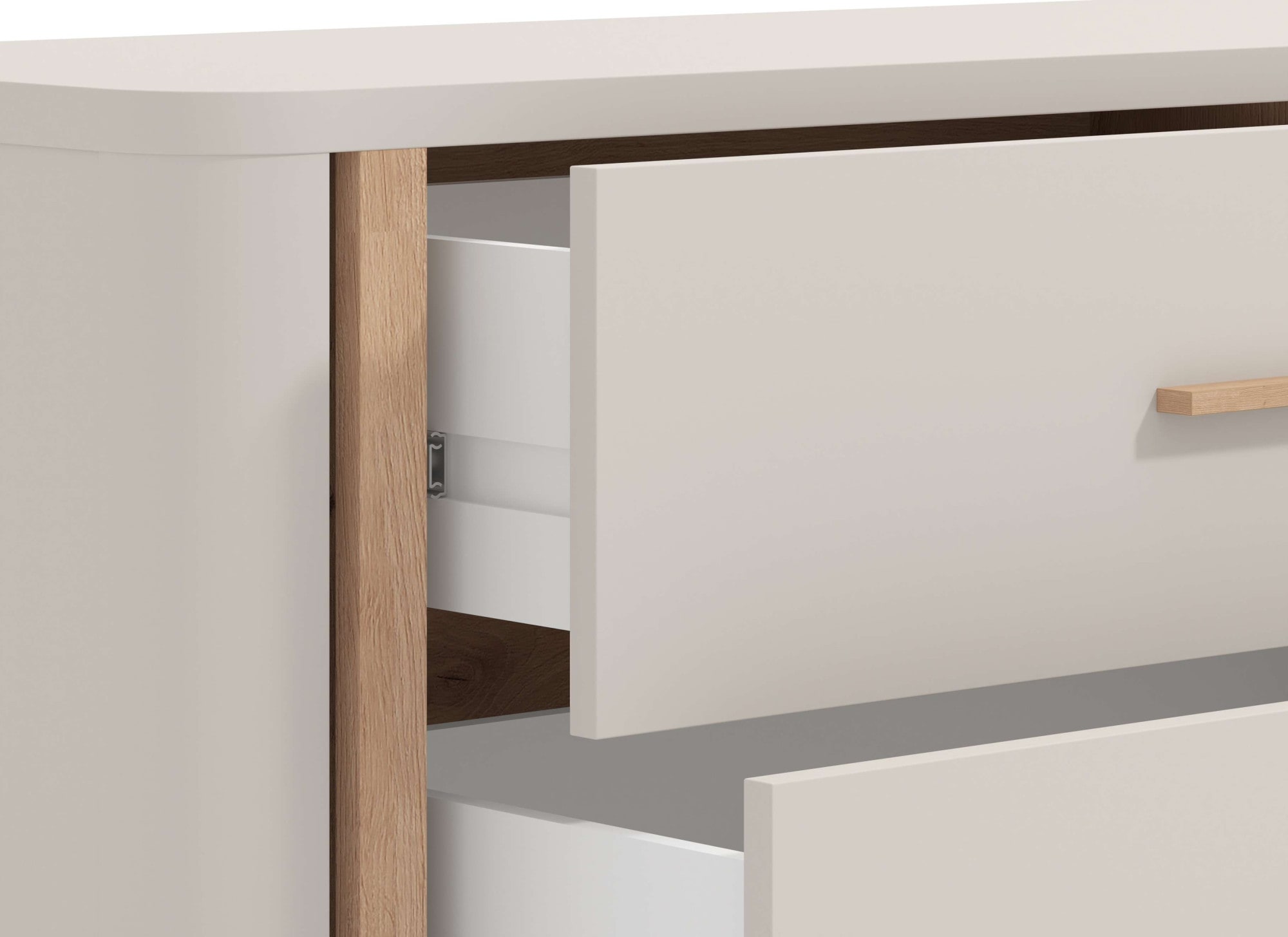 INOSIGN TV-Bank »York, TV-Kommode, TV-Schrank, TV-Bank«, mit 4 geräumigen Schubladen, Breite 176,5 cm, wandmontage