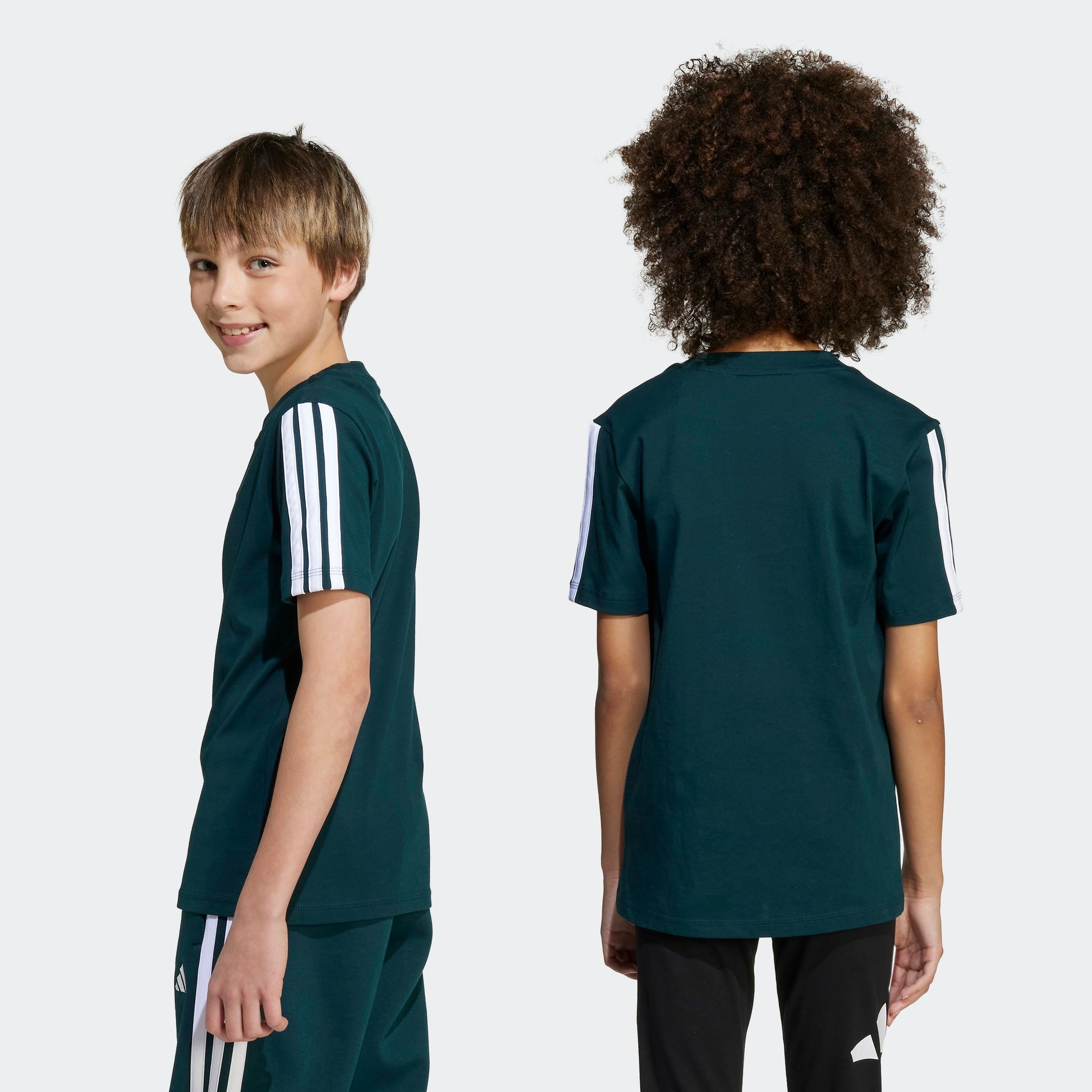 Thumbnail - adidas Sportswear T-Shirt "ESSENTIALS KIDS" sportlicher Stil, Rundhalsausschnitt, ohne Verschluss, für Kinder