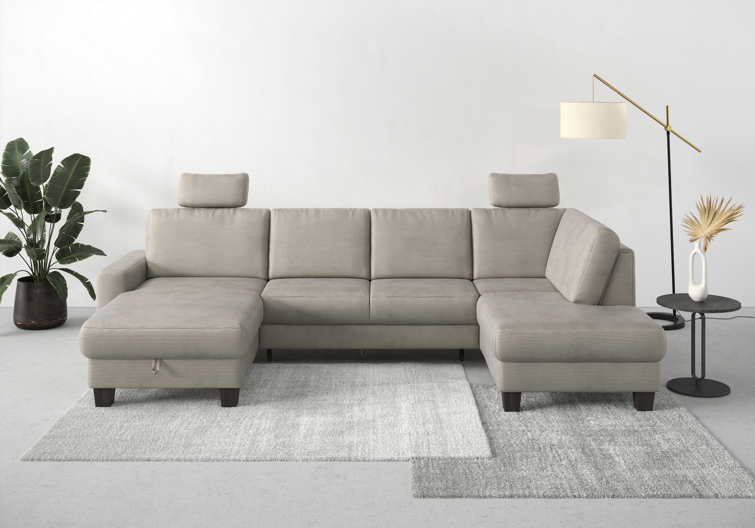 Home affaire "Summer U-Form" mit oder ohne Bettfunktion und Bettkasten, wen günstig online kaufen