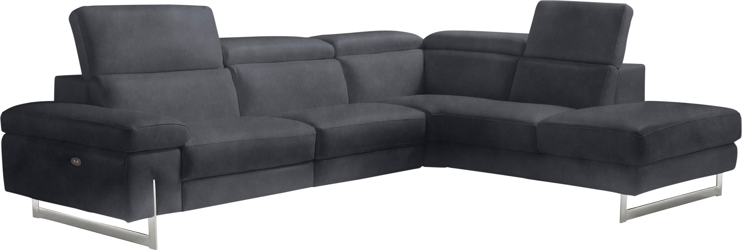 Egoitaliano Ecksofa "Candice, elegant, edel und bequem, erstklassiger Sitzk günstig online kaufen