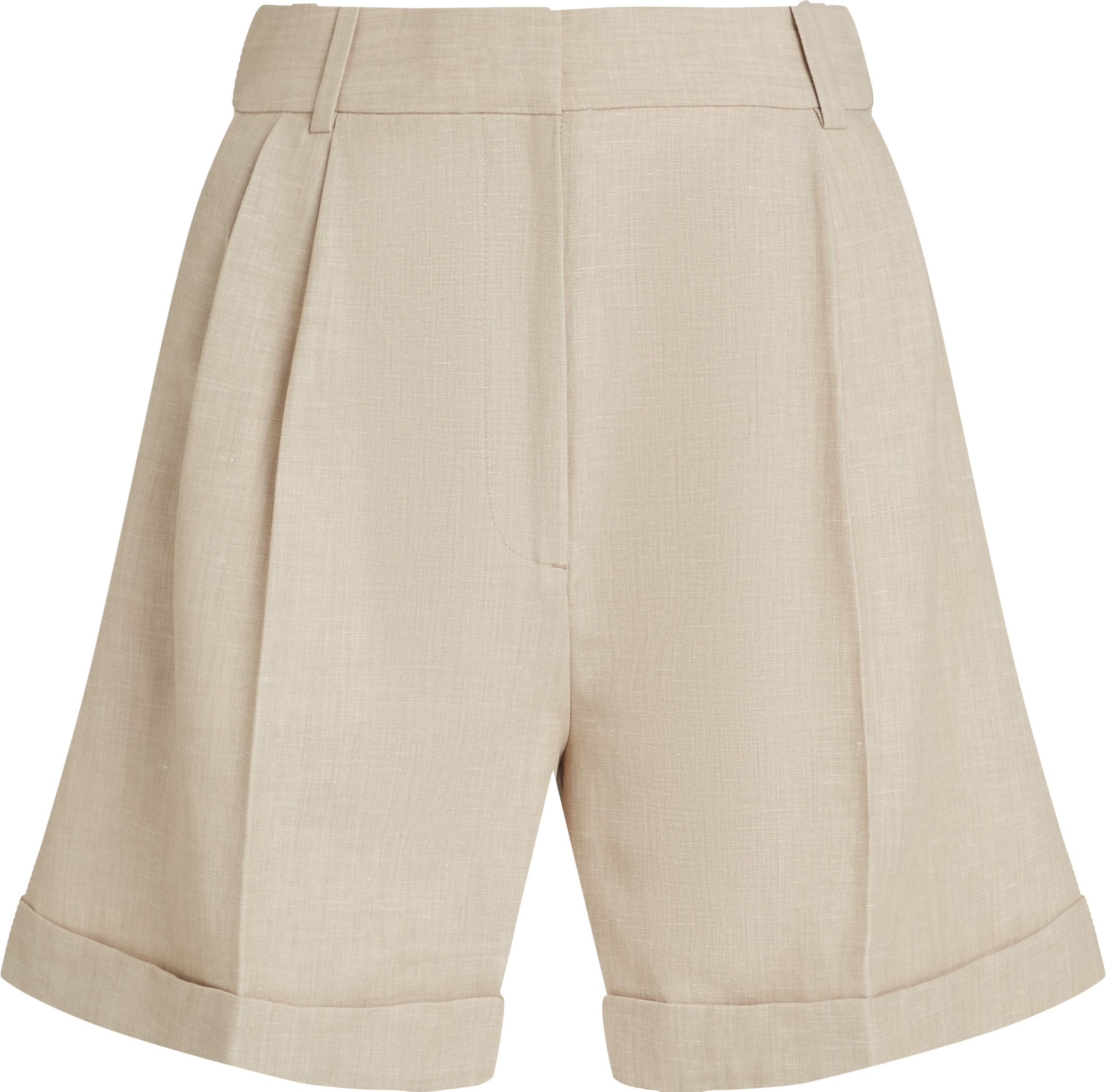Tommy Hilfiger Shorts »LINEN MIX PLEATED SHORT«, mit Falten,kühlendes Premium Leinen