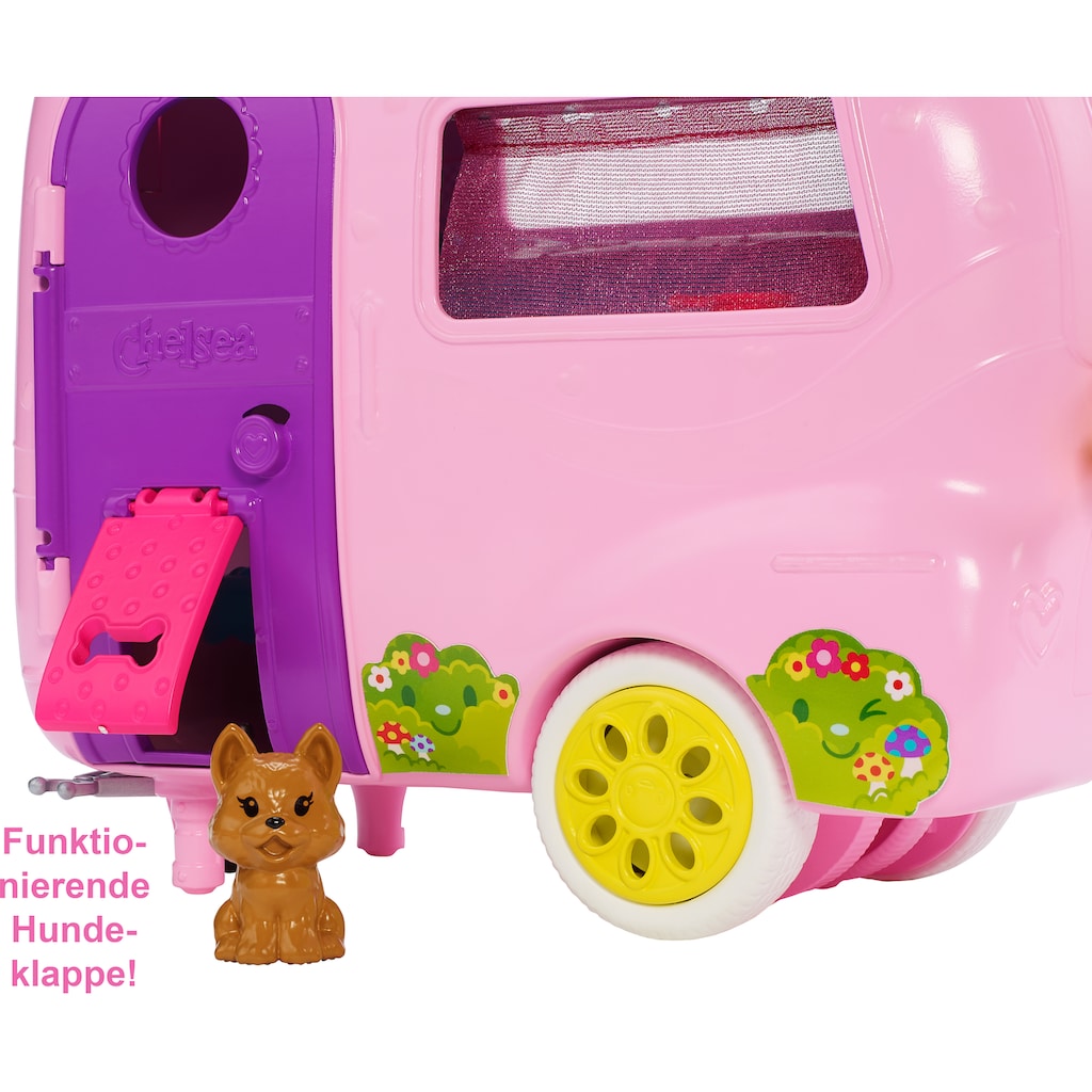 Barbie Puppen Fahrzeug »Chelsea Camper Spielset mit Puppe«