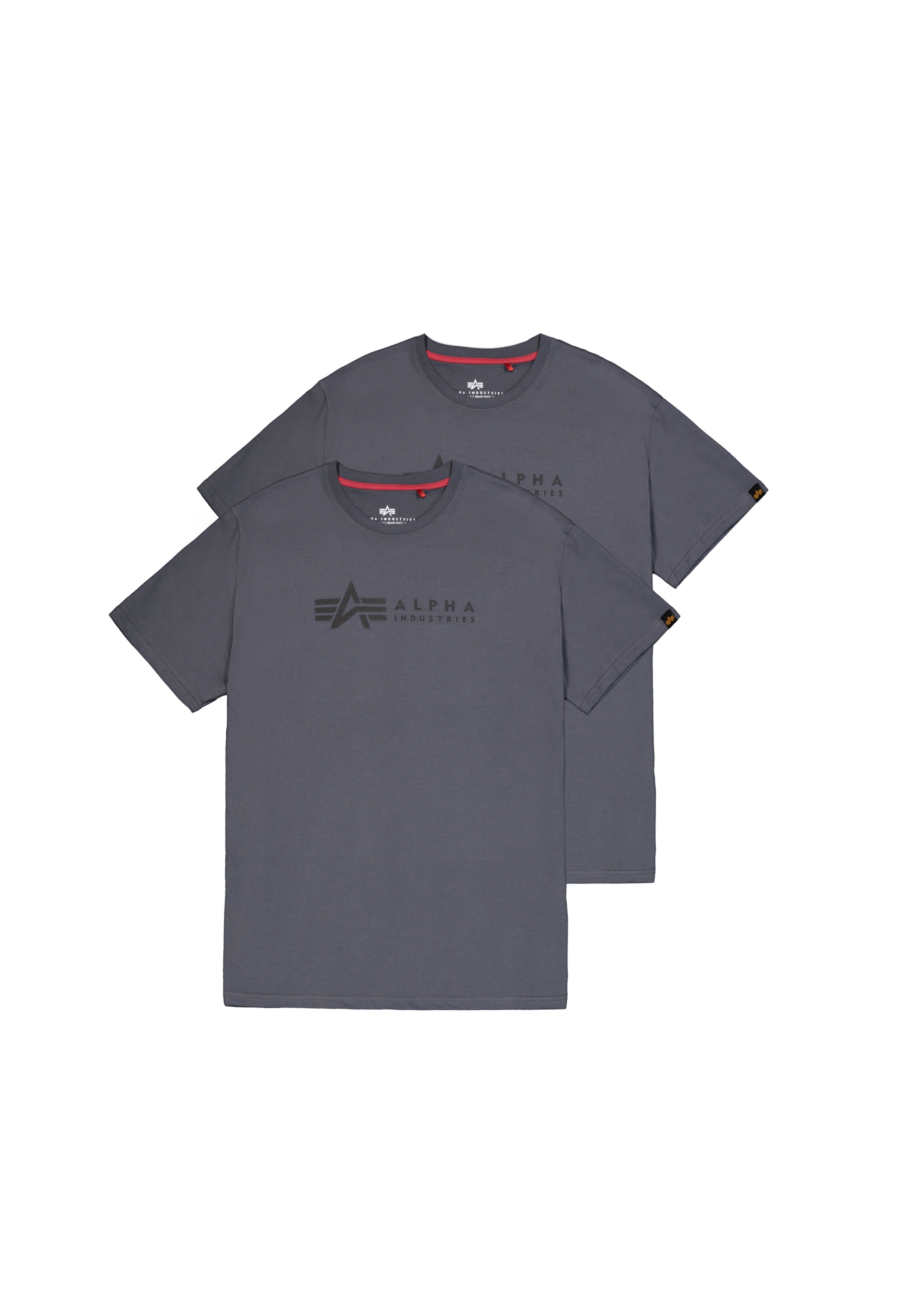 Alpha Industries T-Shirt "Alpha Label T-Shirt 2 Pack" günstig online kaufen