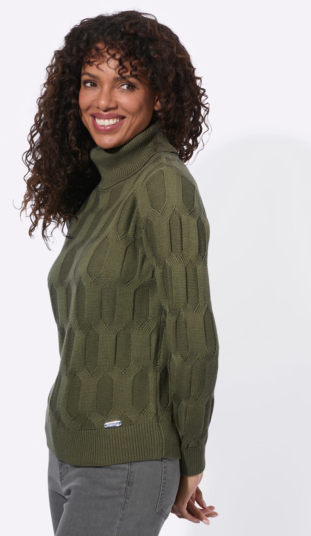 Casual Looks Rollkragenpullover »Pullover«