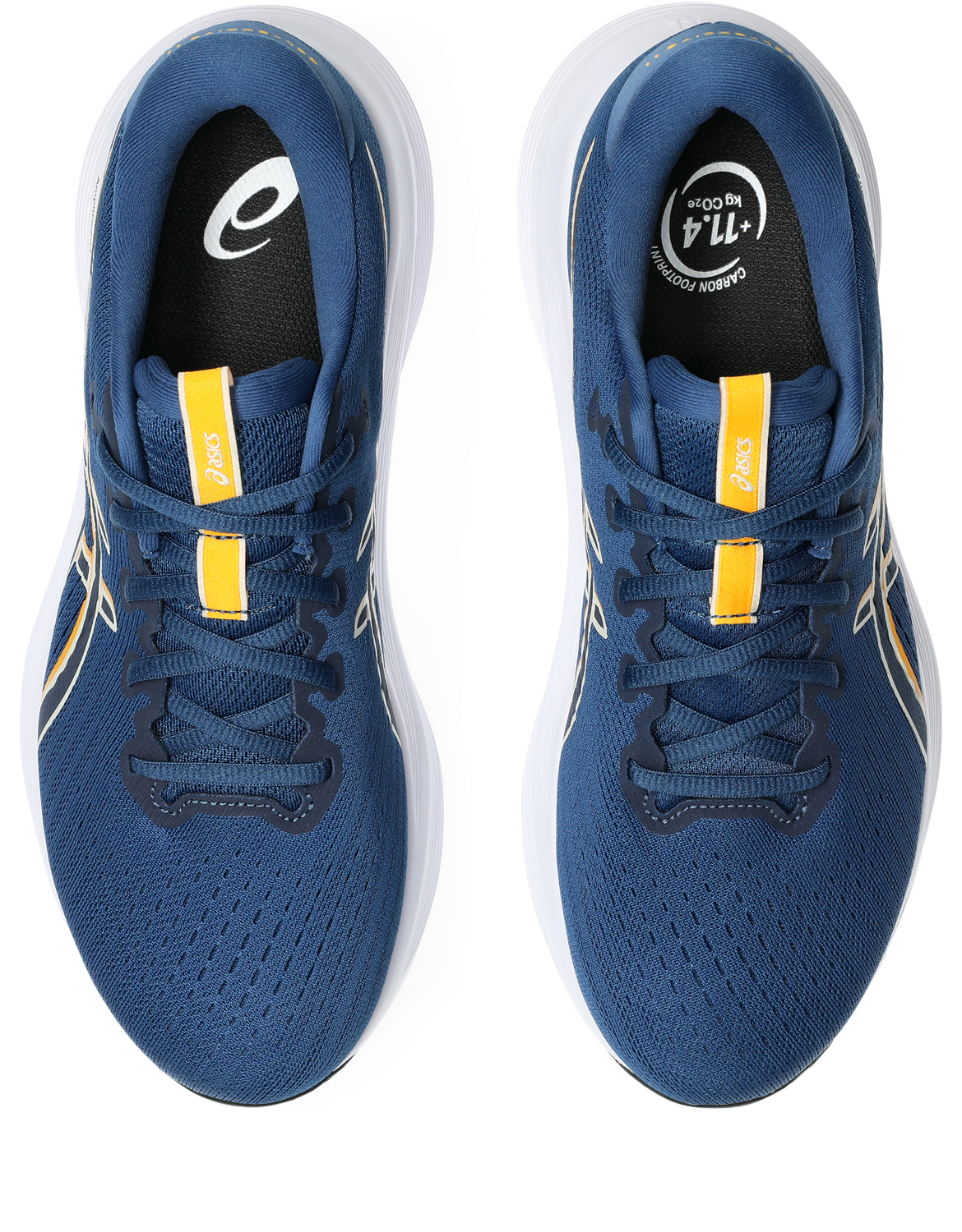 Laufschuh ASICS "GEL-EXCITE 11", Damen, Gr. 47, twilight blau, light dust, Synthetik, Schuhe Laufschuh 3