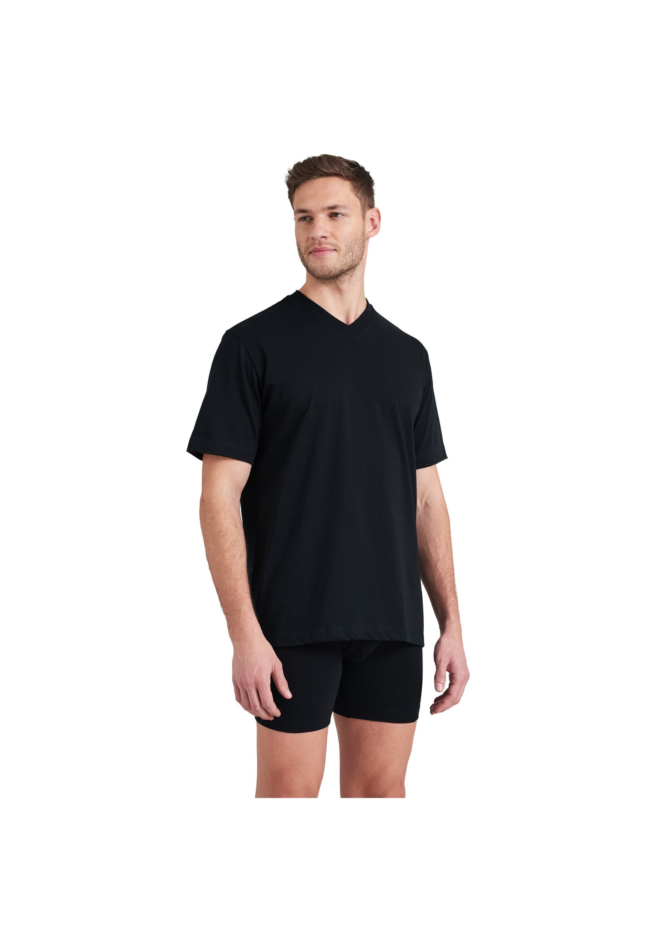 Schiesser Unterhemd »T-Shirt American T-Shirt 2er Pack«