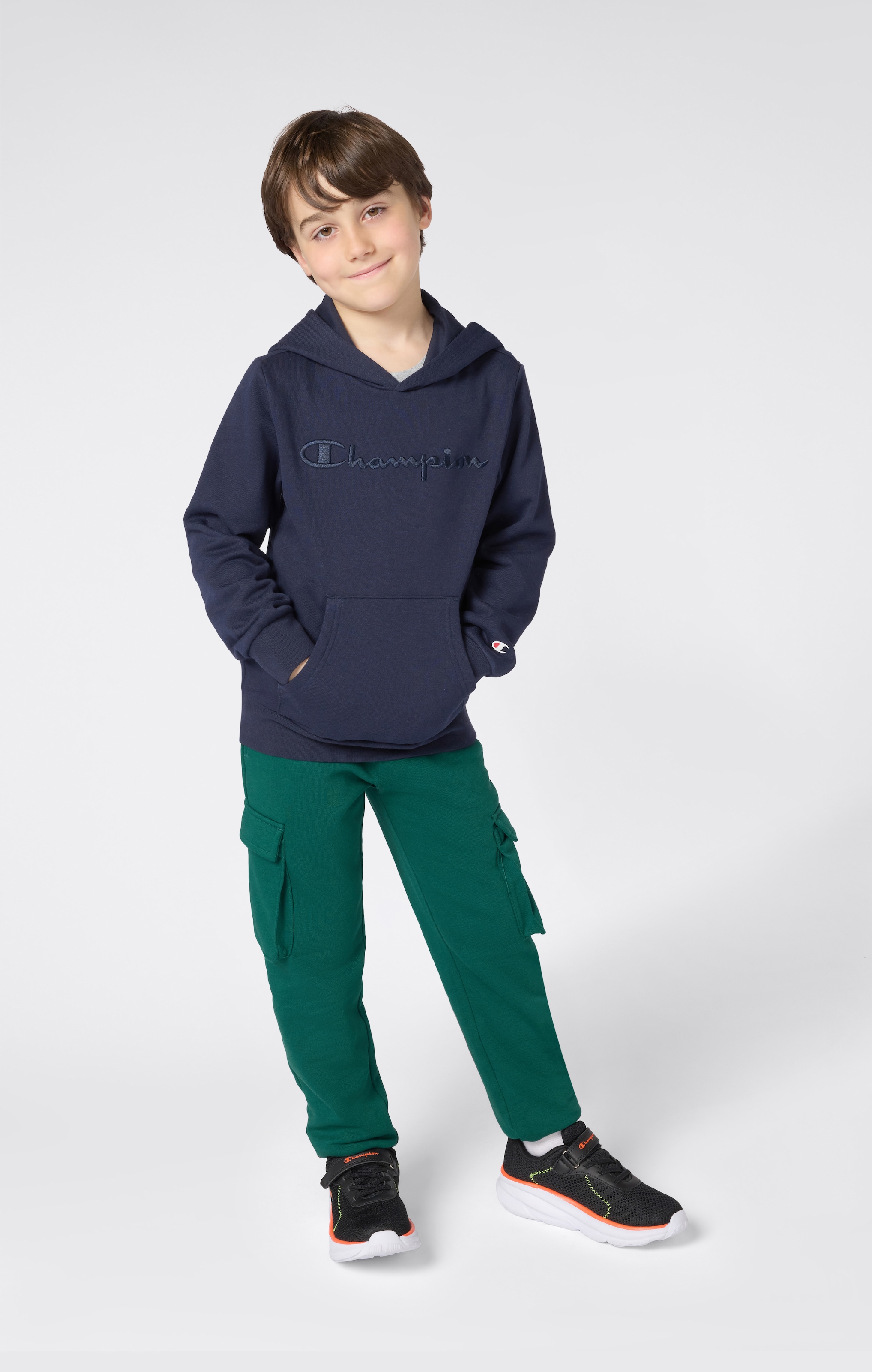 Champion Kapuzensweatshirt »ICONS TONAL Hoodie Large Logo«, (1 tlg.)