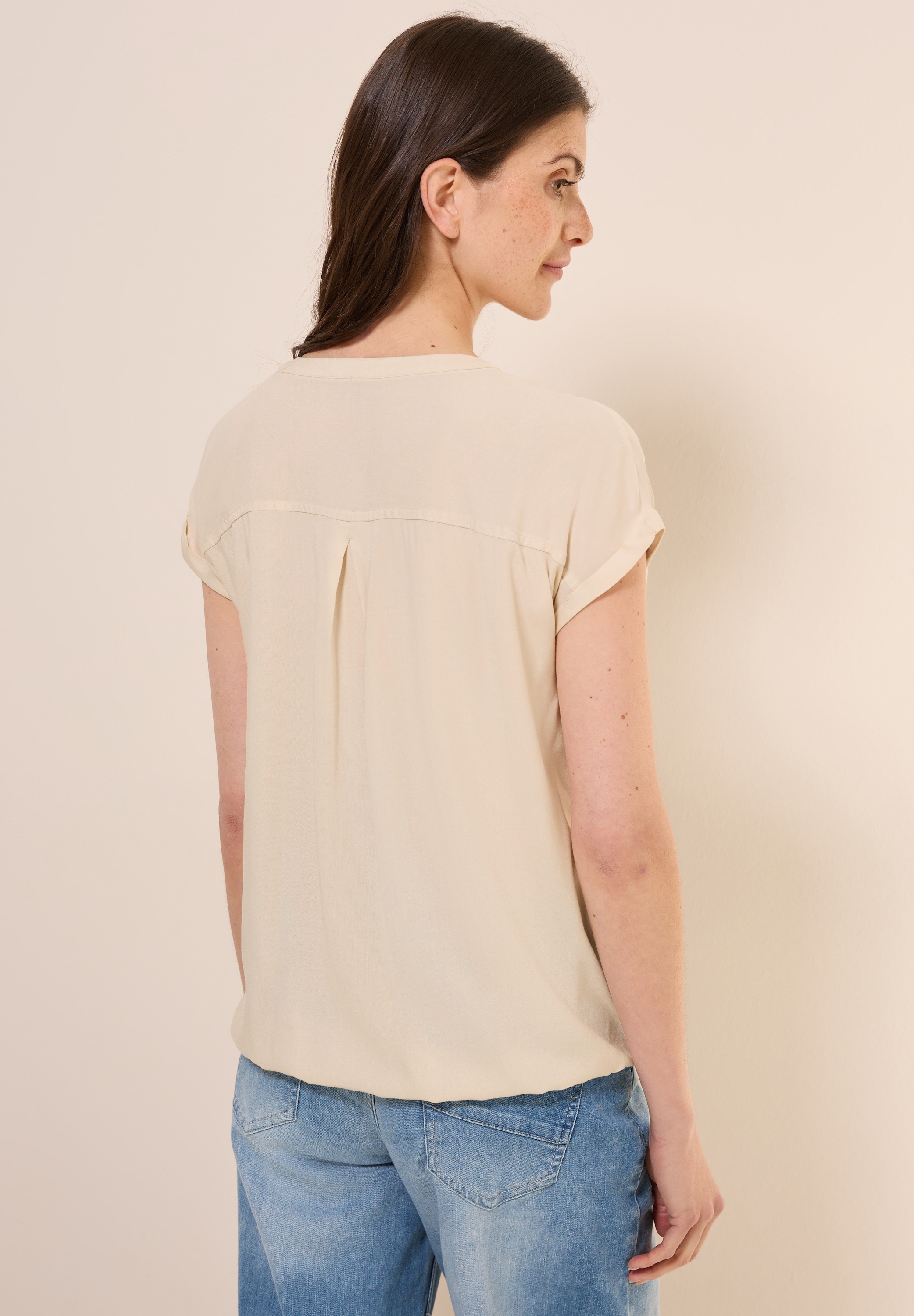 Cecil Kurzarmbluse, aus softer Viskose günstig online kaufen