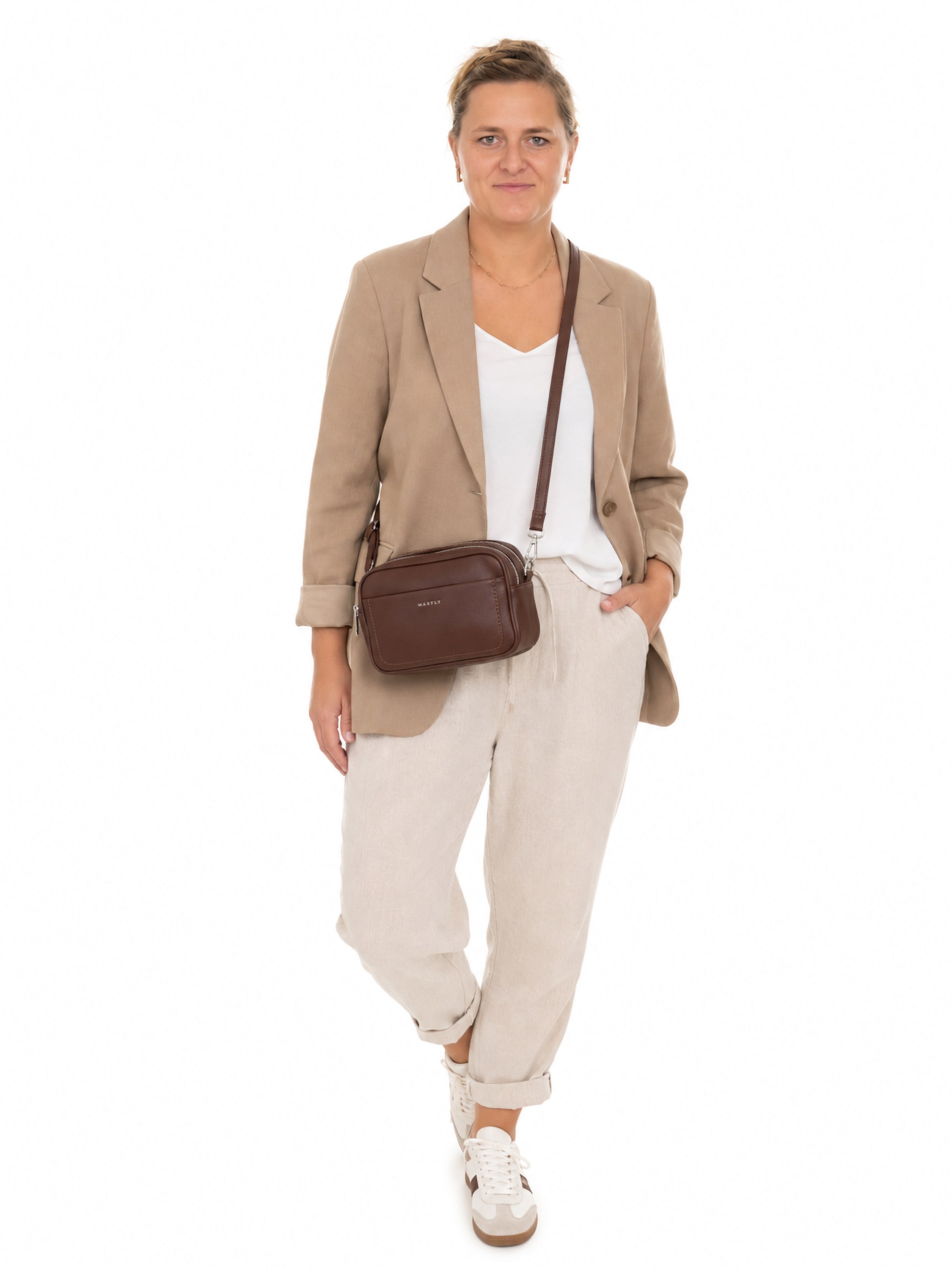 COLLEZIONE ALESSANDRO Umhängetasche »Praktisch« kleine Crossbody Bag mit vielen Fächern