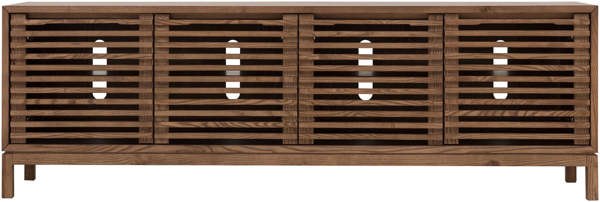 andas TV-Board "Tanner 4-türige Medienkonsole aus Eschenholz" 1 Stk. tlg. günstig online kaufen