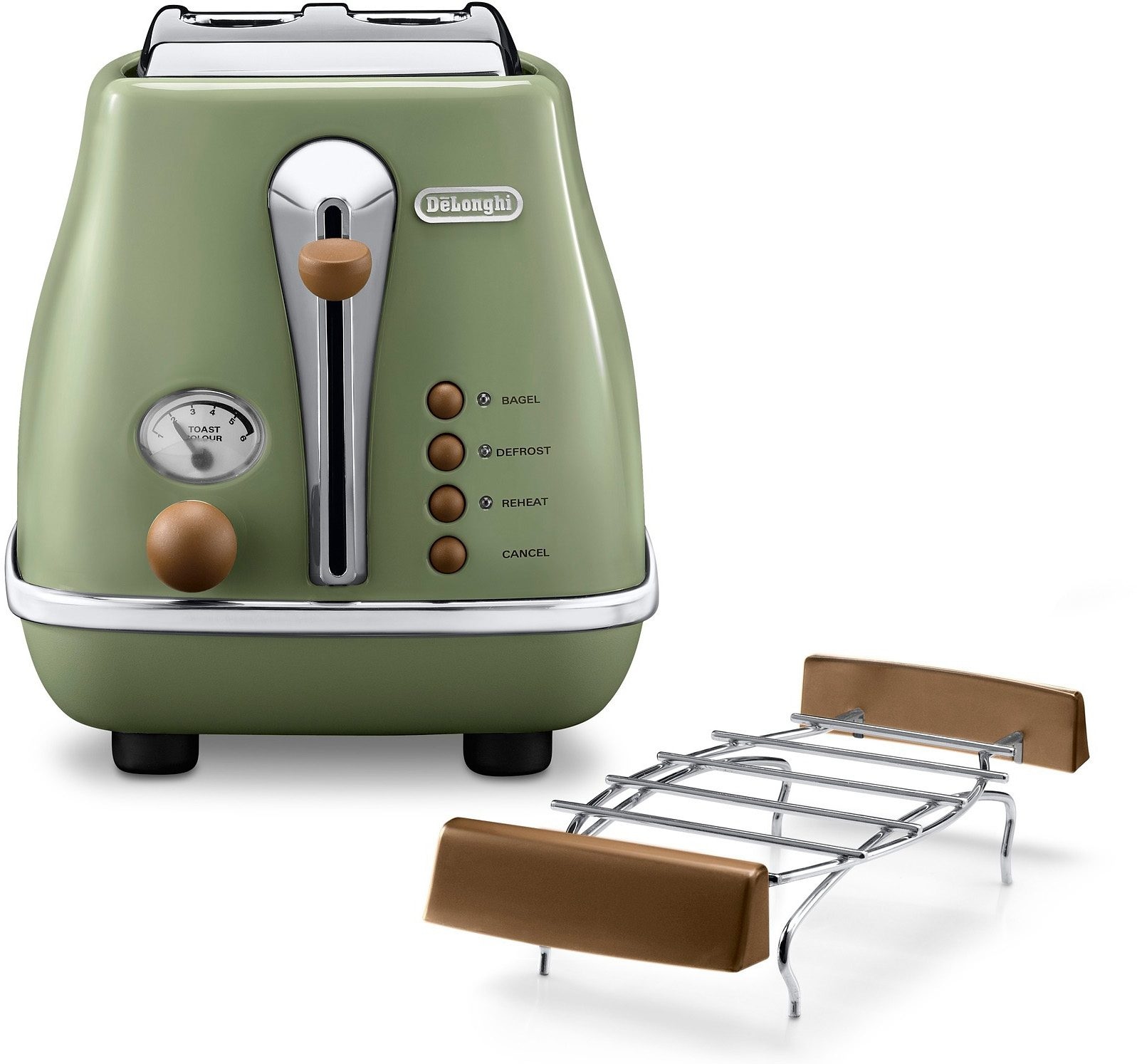 De'Longhi Toaster »Incona Vintage »CTOV 2103.BG«...