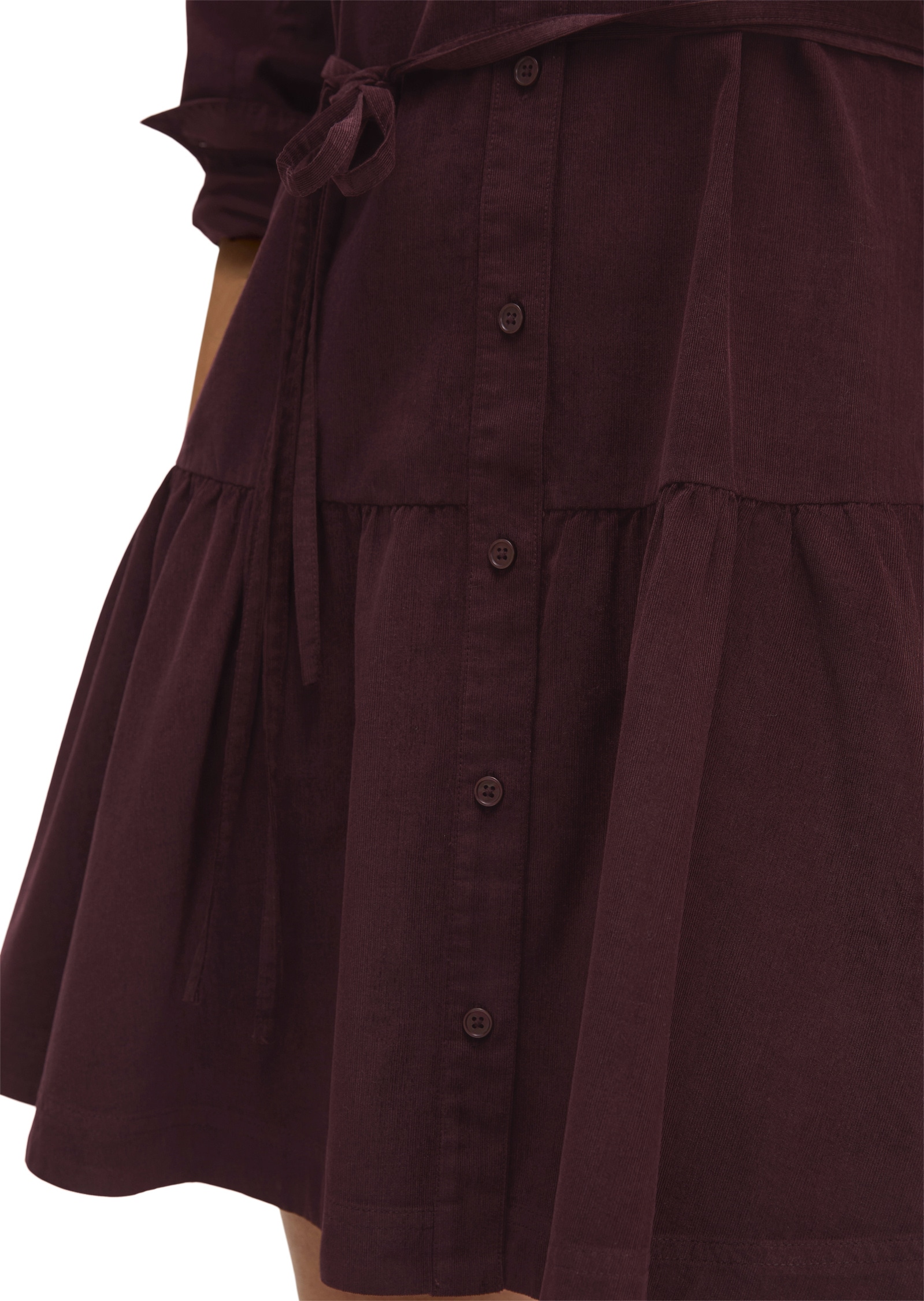 Marc O'Polo Minikleid »in samtiger Cord-Qualität«