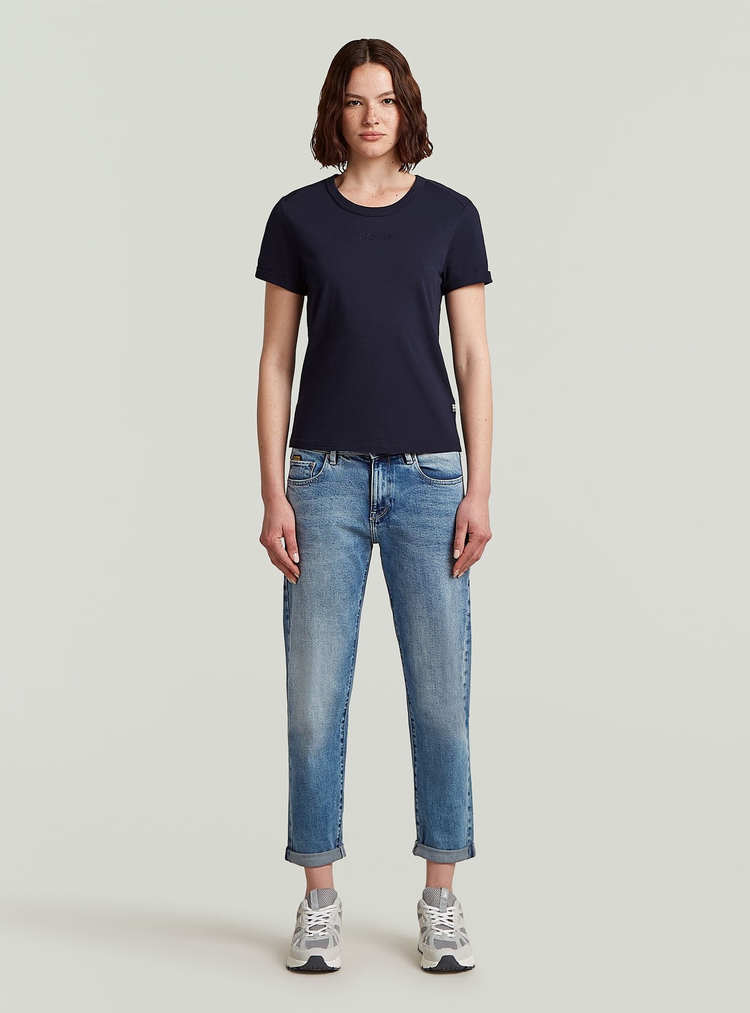 G-STAR T-Shirt "Embro G-Script Logo Top" günstig online kaufen