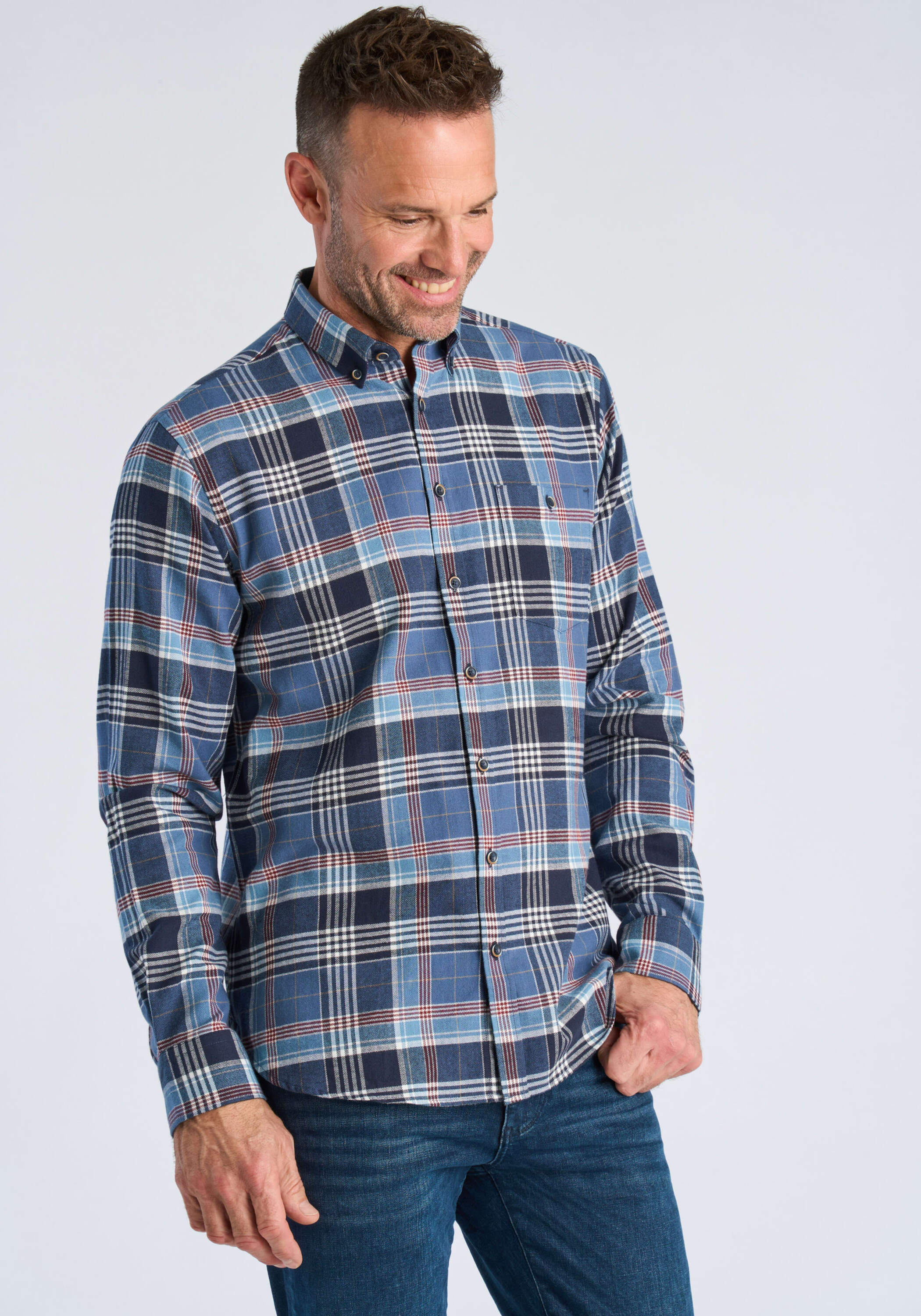 JACK’S Langarmhemd "Freizeithemd (Langarm) Regular Fit"