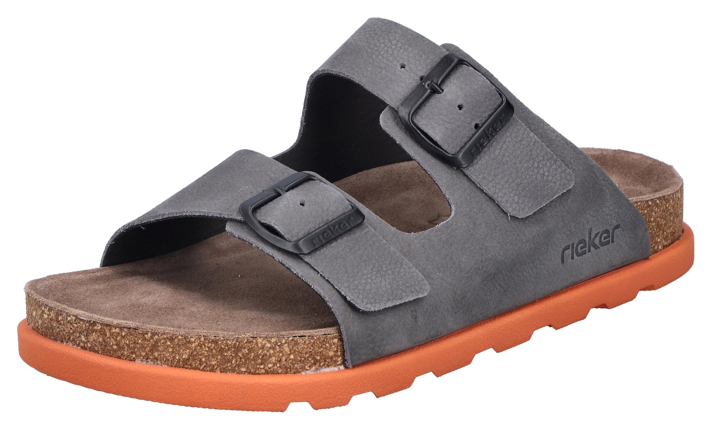 Rieker Pantolette, Sommerschuh, Strandschuh, Hausschuh mit bequemem Fußbett günstig online kaufen