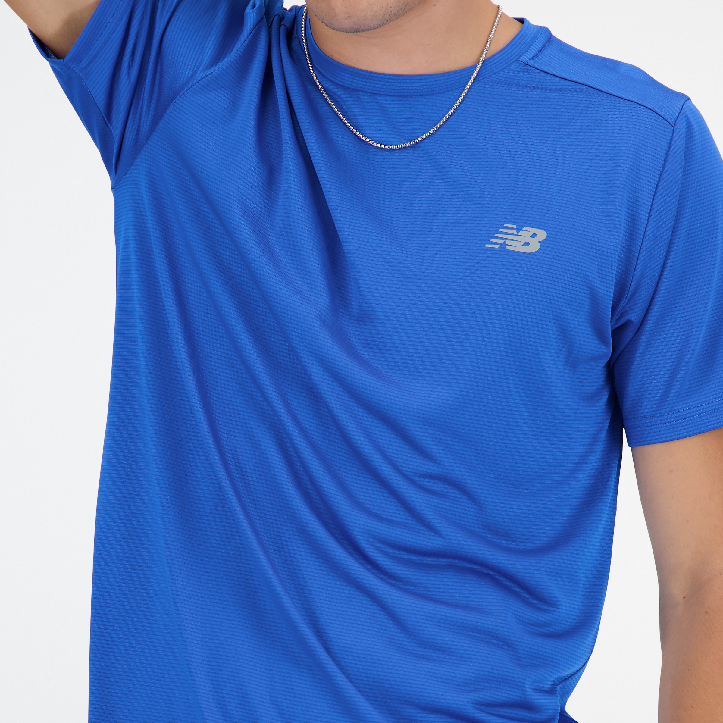 New Balance Laufshirt »Sport Essentials T-Shirt«, mit Streifendesign