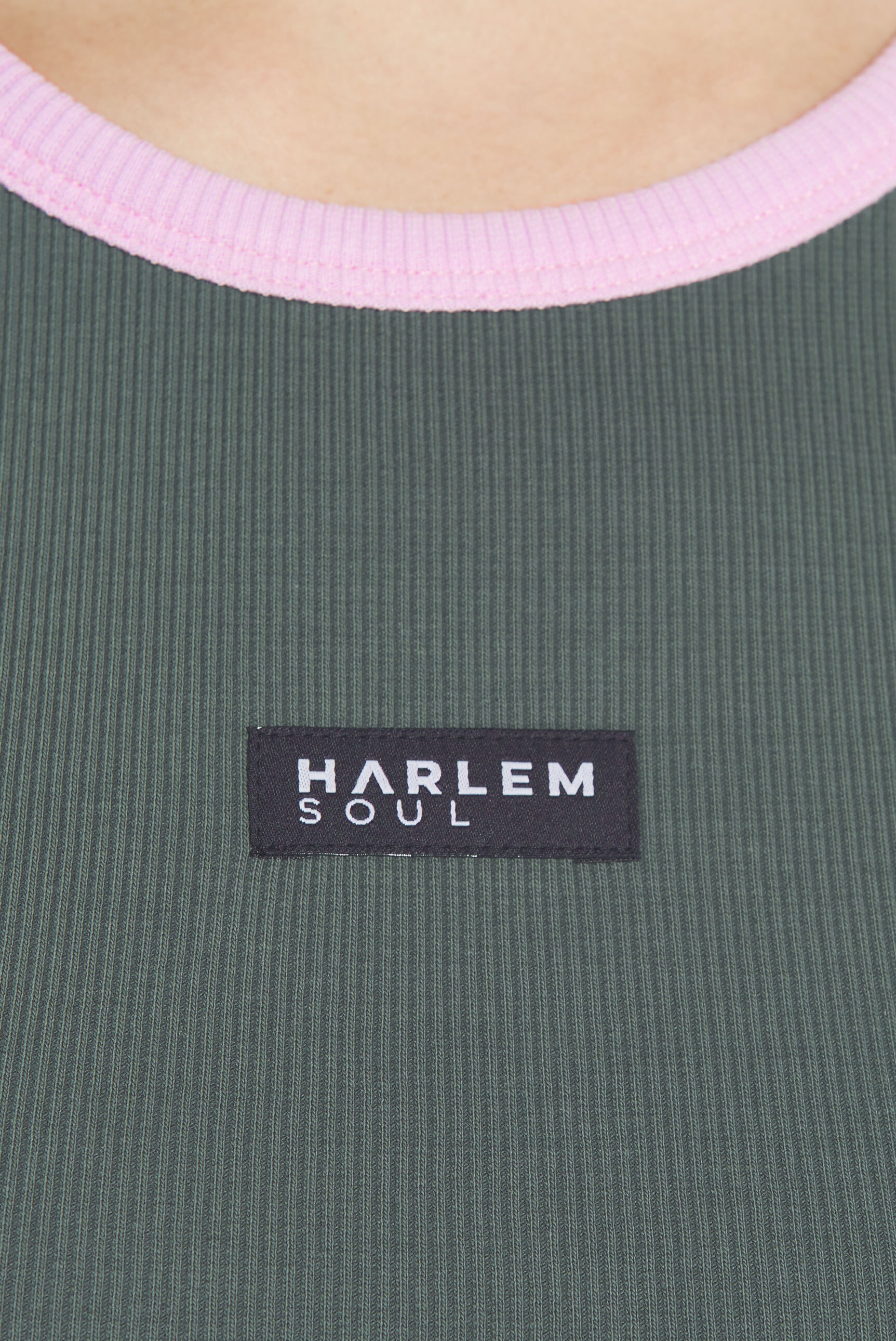 Harlem Soul Crop-Top mit Baumwolle