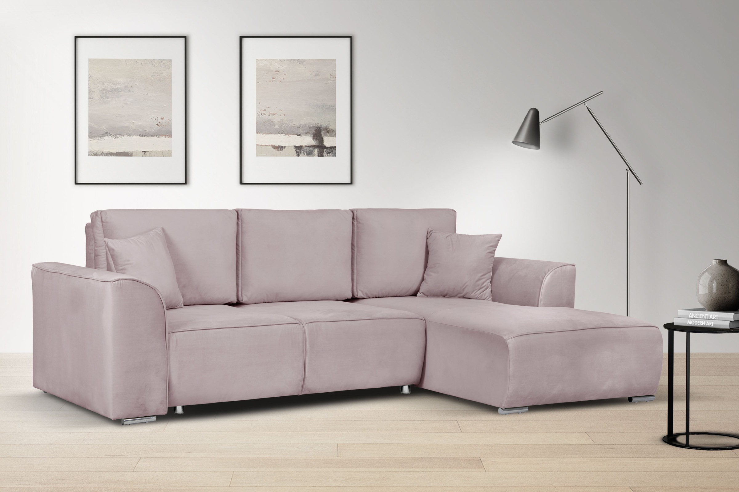 INOSIGN Ecksofa "BEATRICE optionale Schlafsofa mit Bettkasten, B/T/H: 265/1 günstig online kaufen