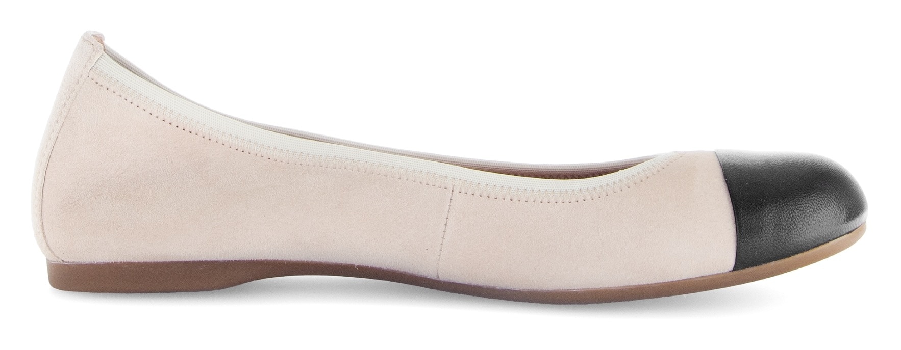 Gabor Ballerina, Blockabsatz, Schlupfschuh, Businesschuh mit Best Fitting-Ausstattung