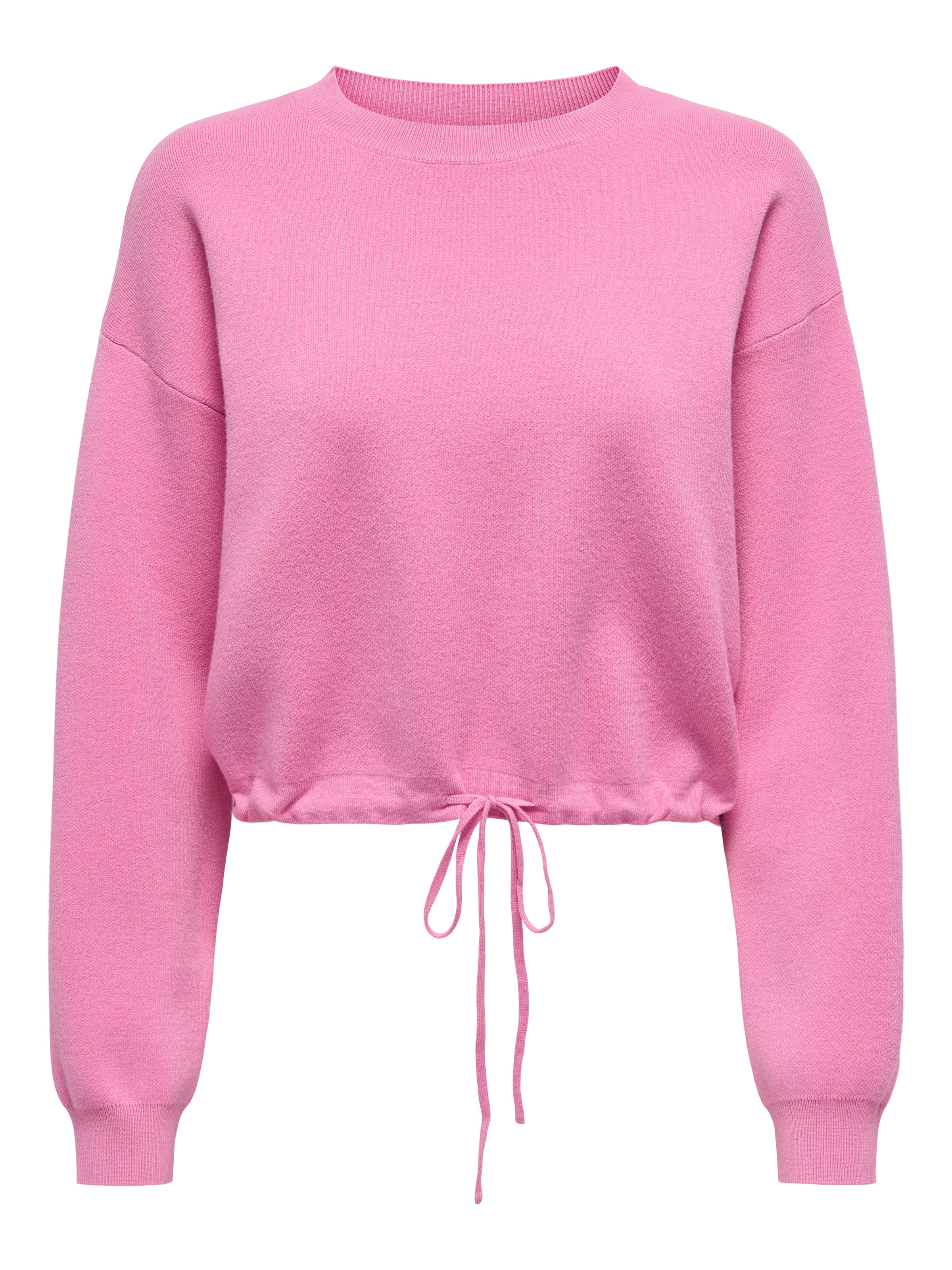 ONLY Strickpullover »ONLSUMMER LIFE LS O-NECK STRING CC KNT«