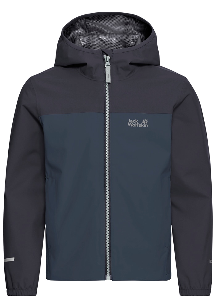 Jack Wolfskin Regenjacke »ADVENTURETRIBE 2L JKT K« Wasserdicht, atmungsaktiv, Übergangsjacke