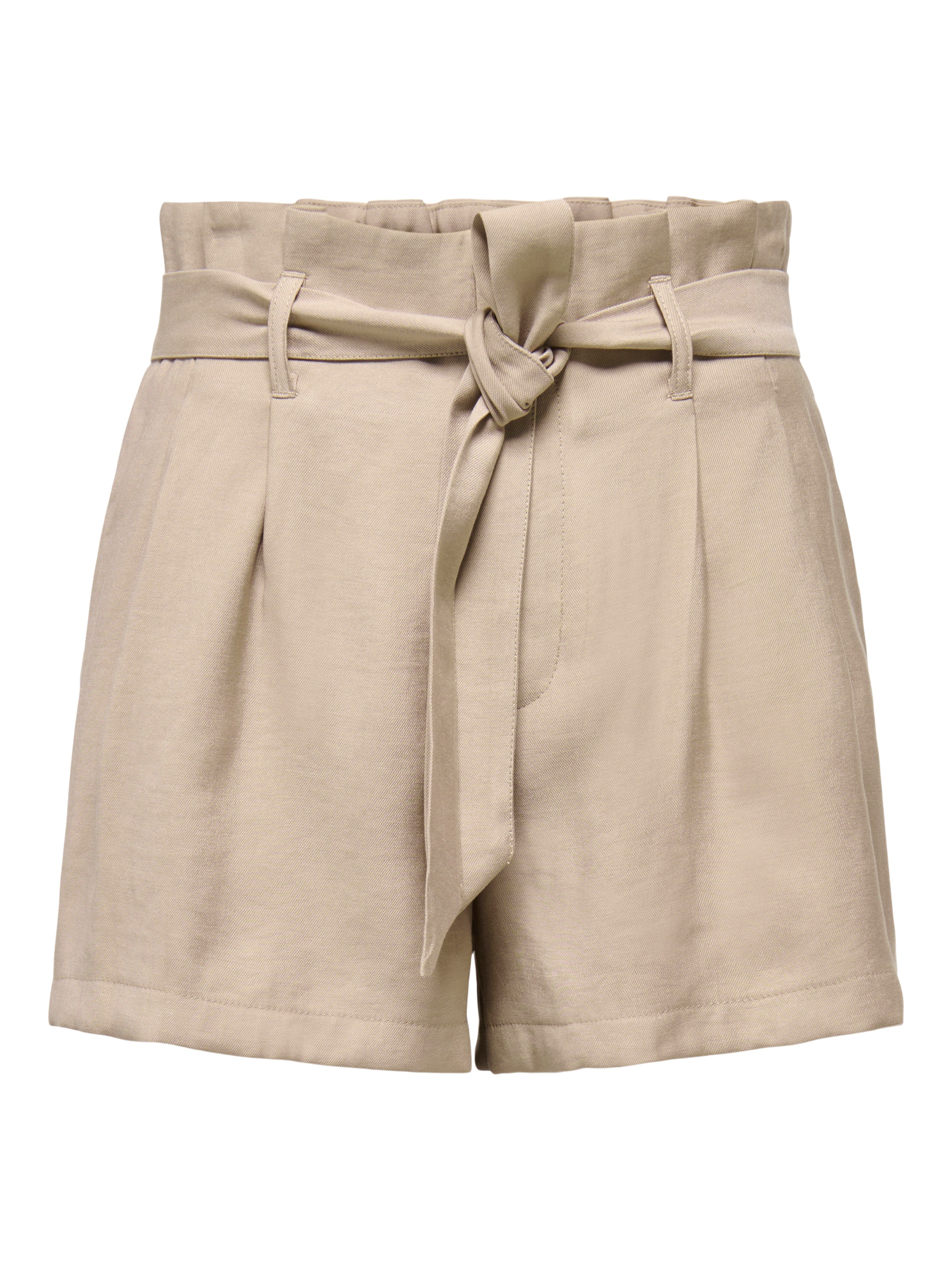 ONLY Shorts »ONLLALIA HW BELT SHORTS PNT«  Viskosemischung, regular fit, High Waist Paperbag Bund