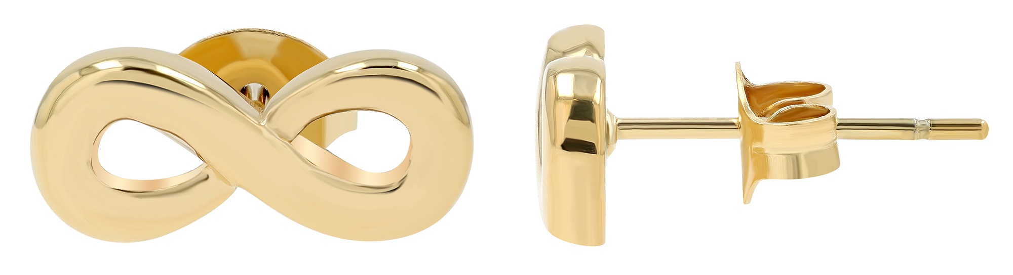Adelia´s Paar Ohrhänger "Damen Ohrringe – Ohrstecker Unendlichkeitszeichen günstig online kaufen