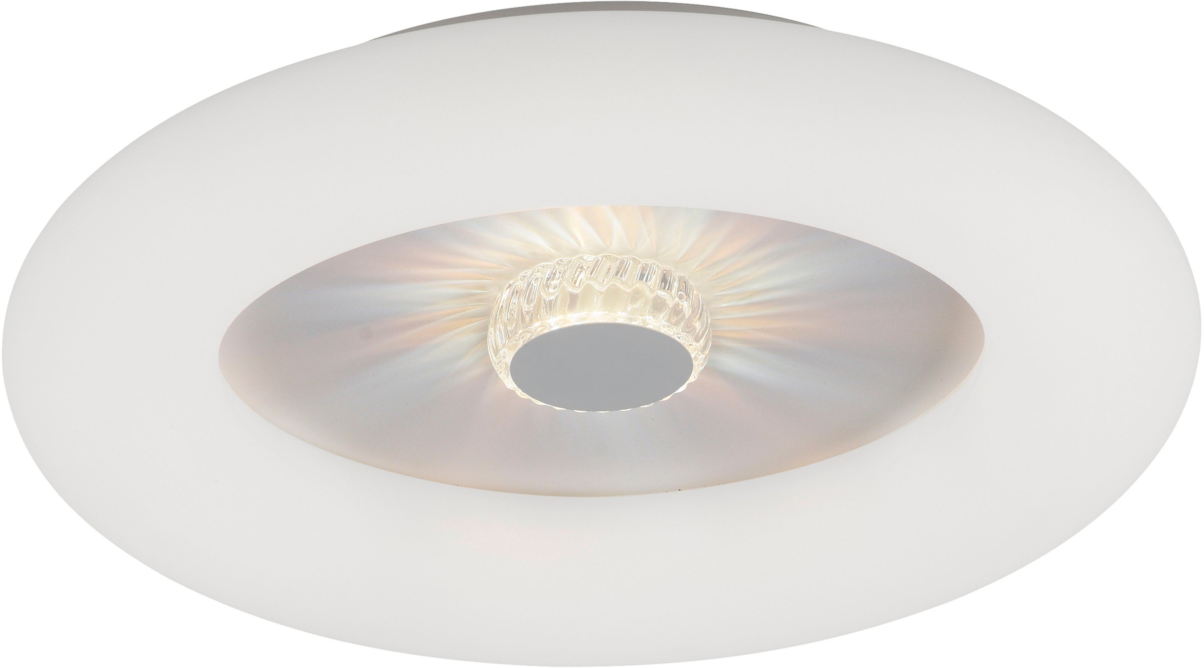 JUST LIGHT Deckenleuchte »VERTIGO«, 1 flammig, Leuchtmittel LED-Board | LED fest integriert, CCT über Fernbedienung, Funk inkl., separat steuerbar über FB, Memory
