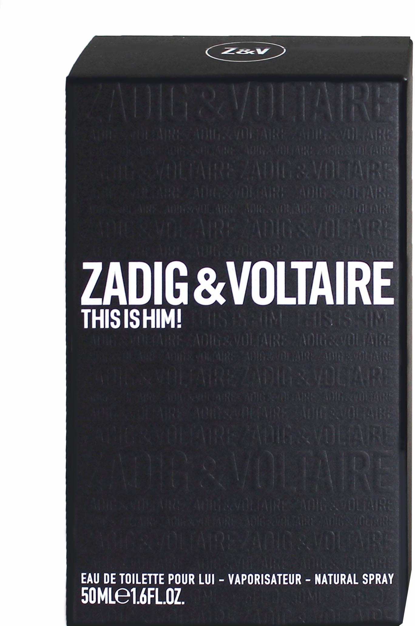 ZADIG & VOLTAIRE Eau de Toilette »This is Him!«, mit verführerischer Kopfnote