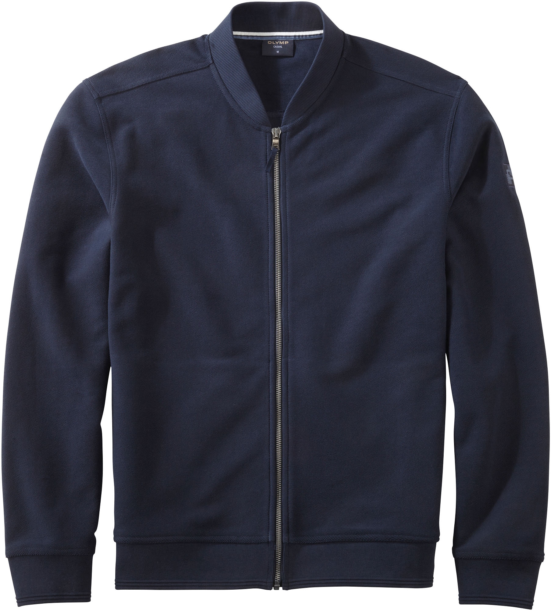 OLYMP Sweatjacke, regular fit, basic, Stehkragen günstig online kaufen
