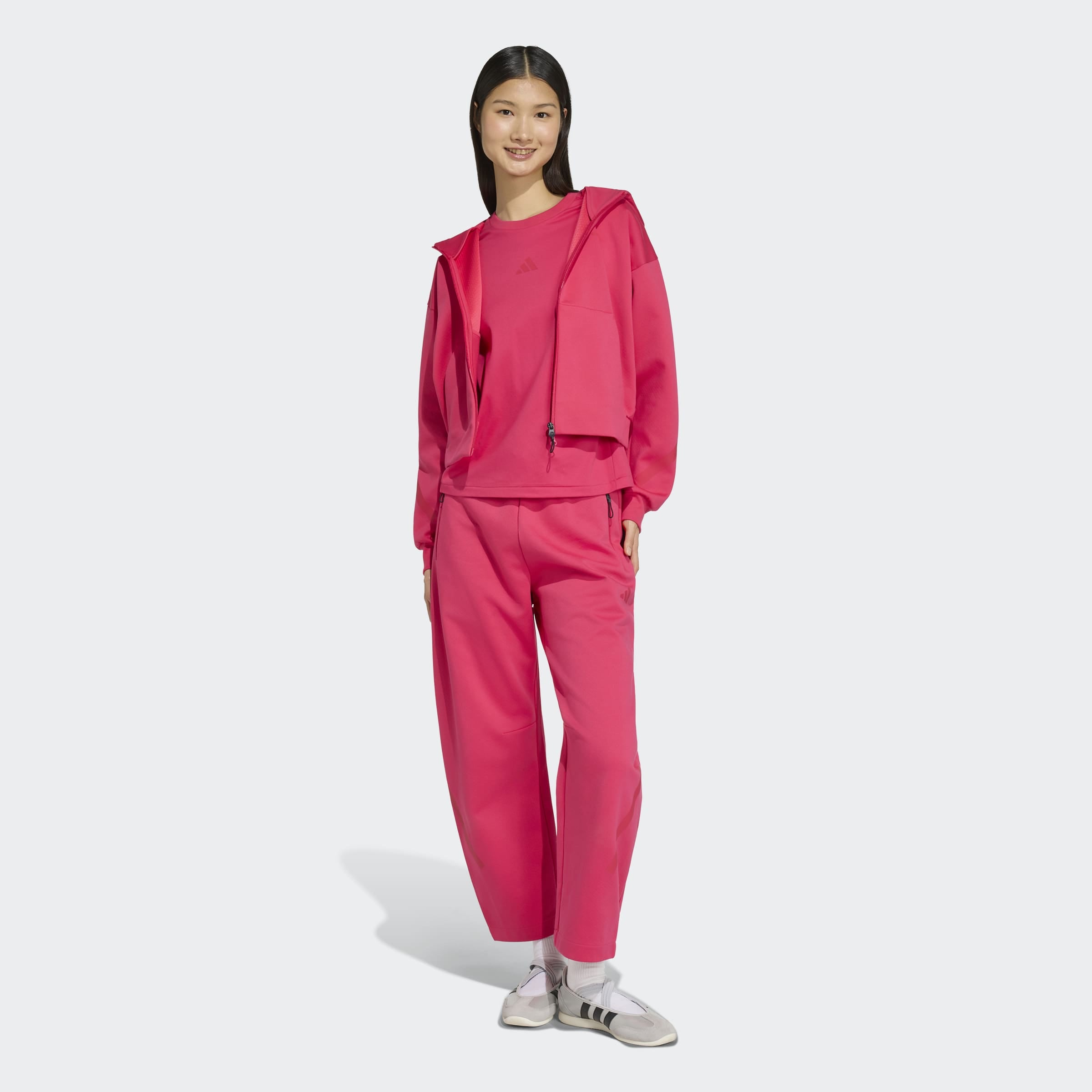 adidas Sportswear Kapuzensweatshirt »W Z.N.E. CR FZ«
