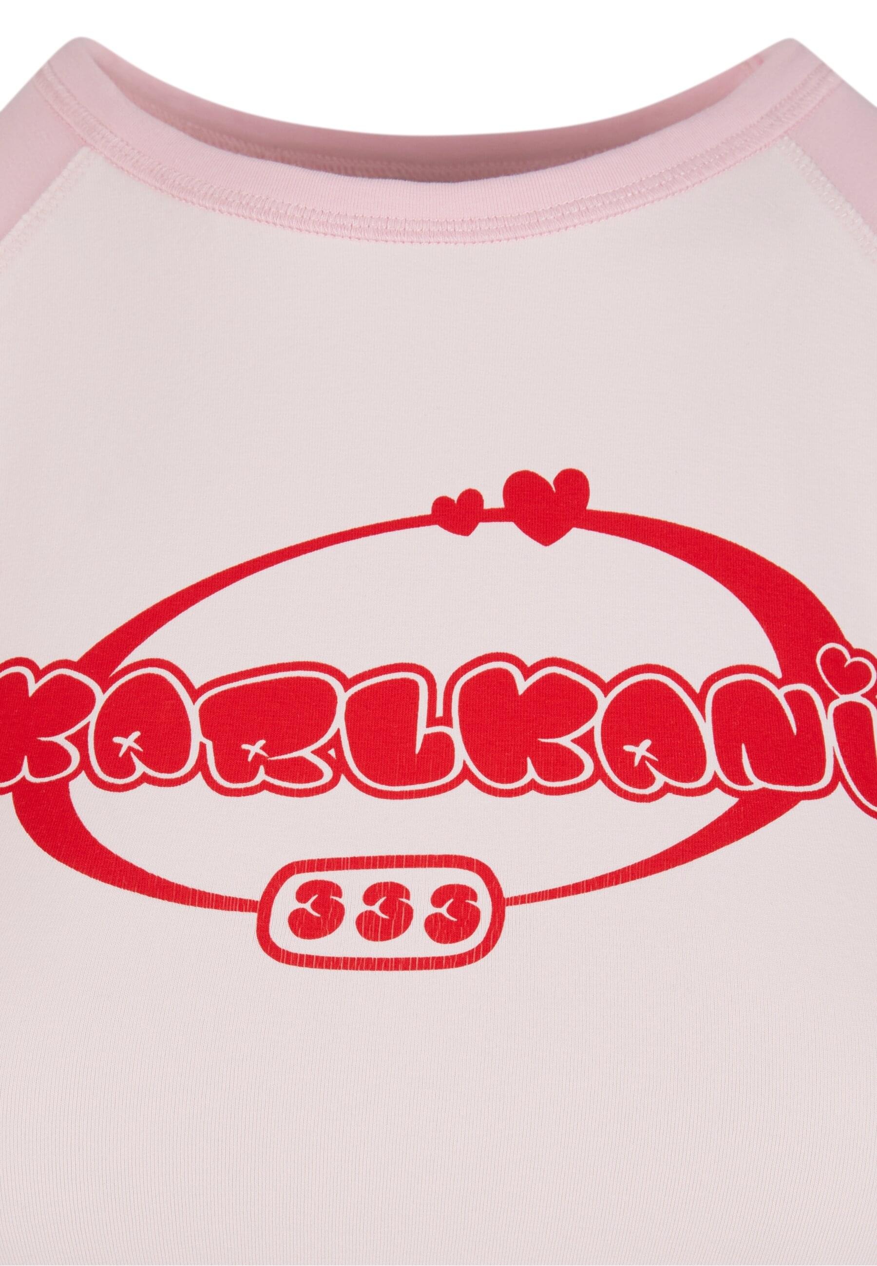 Karl Kani T-Shirt »Karl Kani KW251-026-2 Woven Signature Kk Heart Tiny Tee«, (1 tlg.)