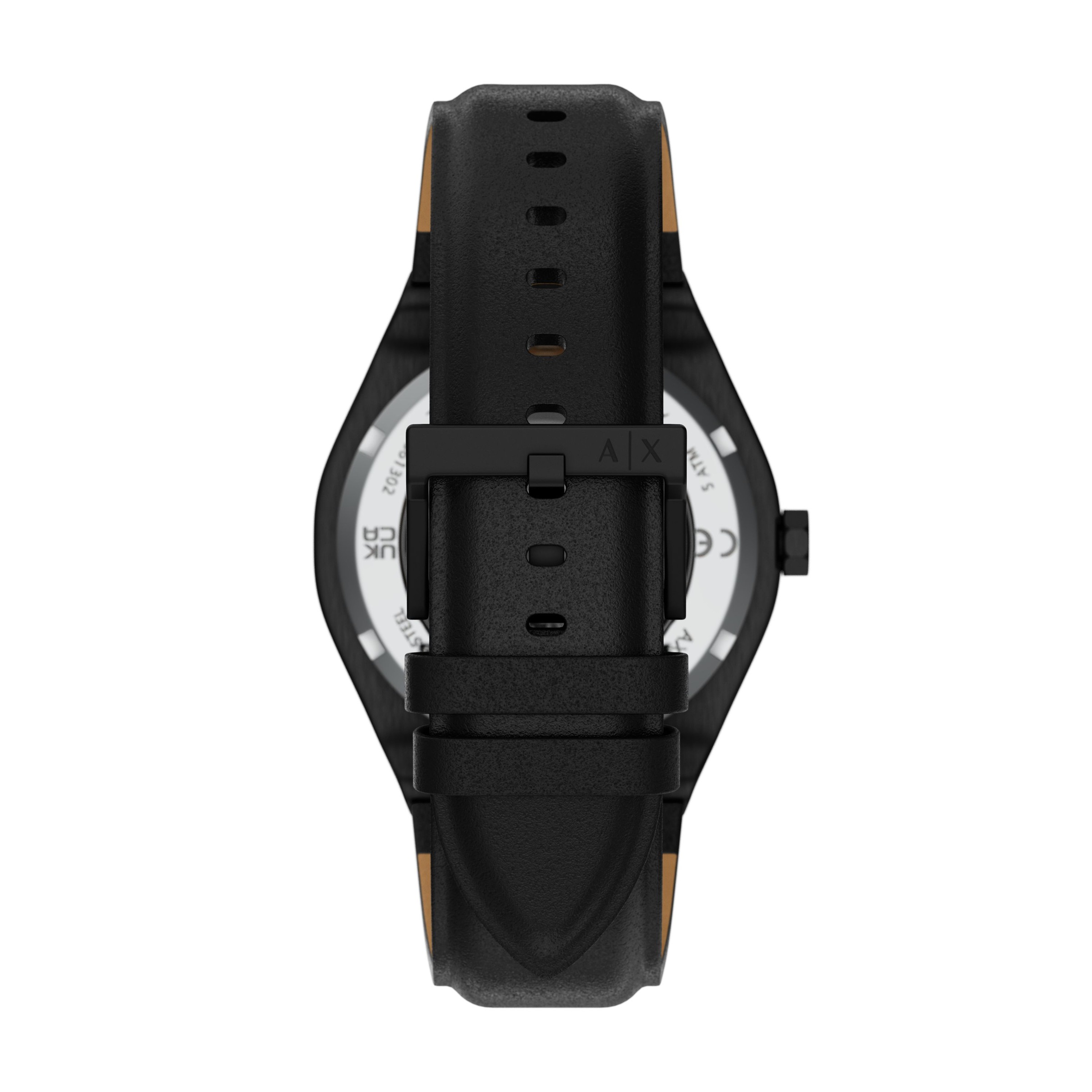 ARMANI EXCHANGE Automatikuhr »SYNC« Armbanduhr, Herrenuhr, Mechanische Uhr, Lederarmband, analog