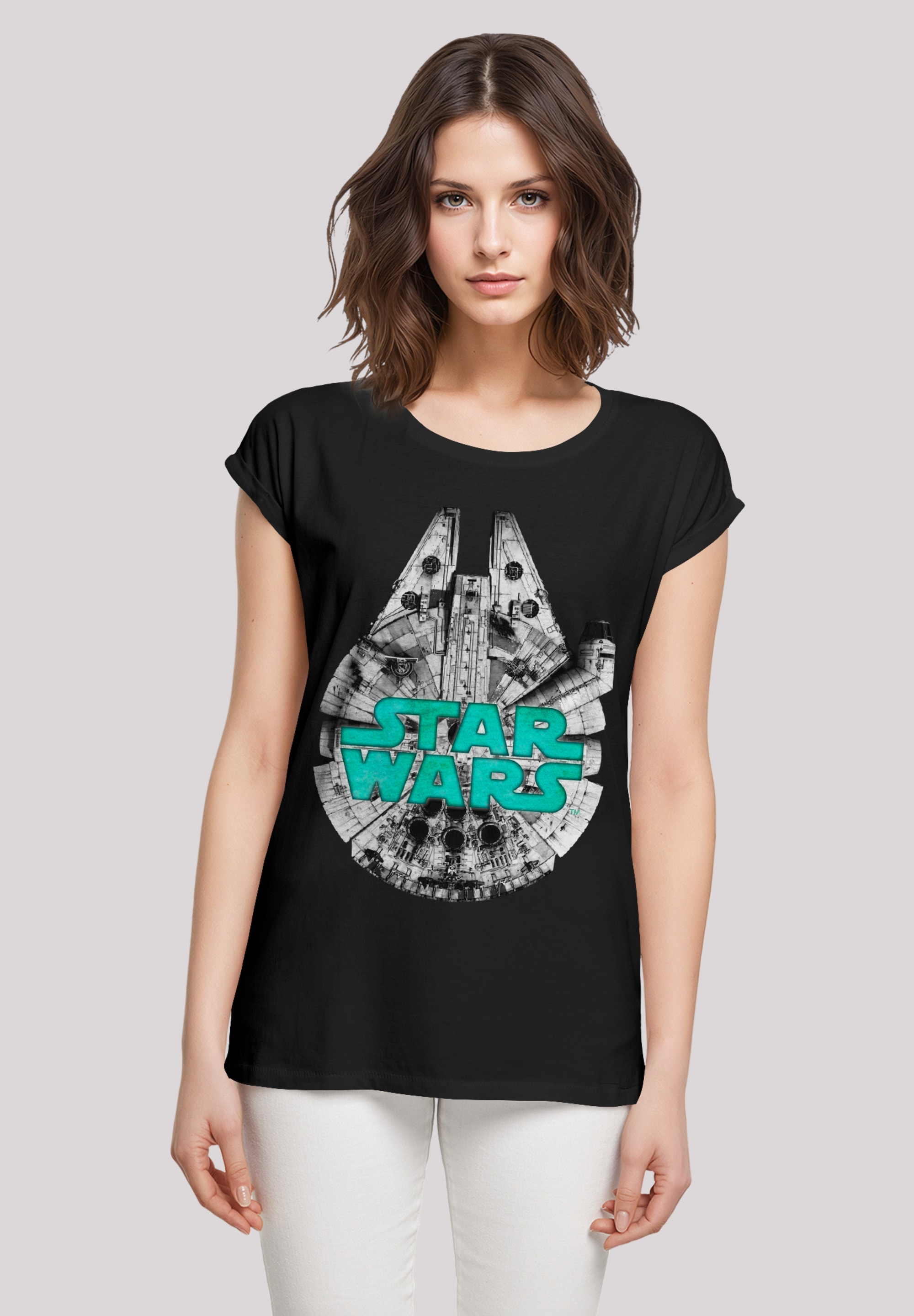 F4NT4STIC T-Shirt "Star Wars Millennium Falke Grün", Premium Qualität günstig online kaufen