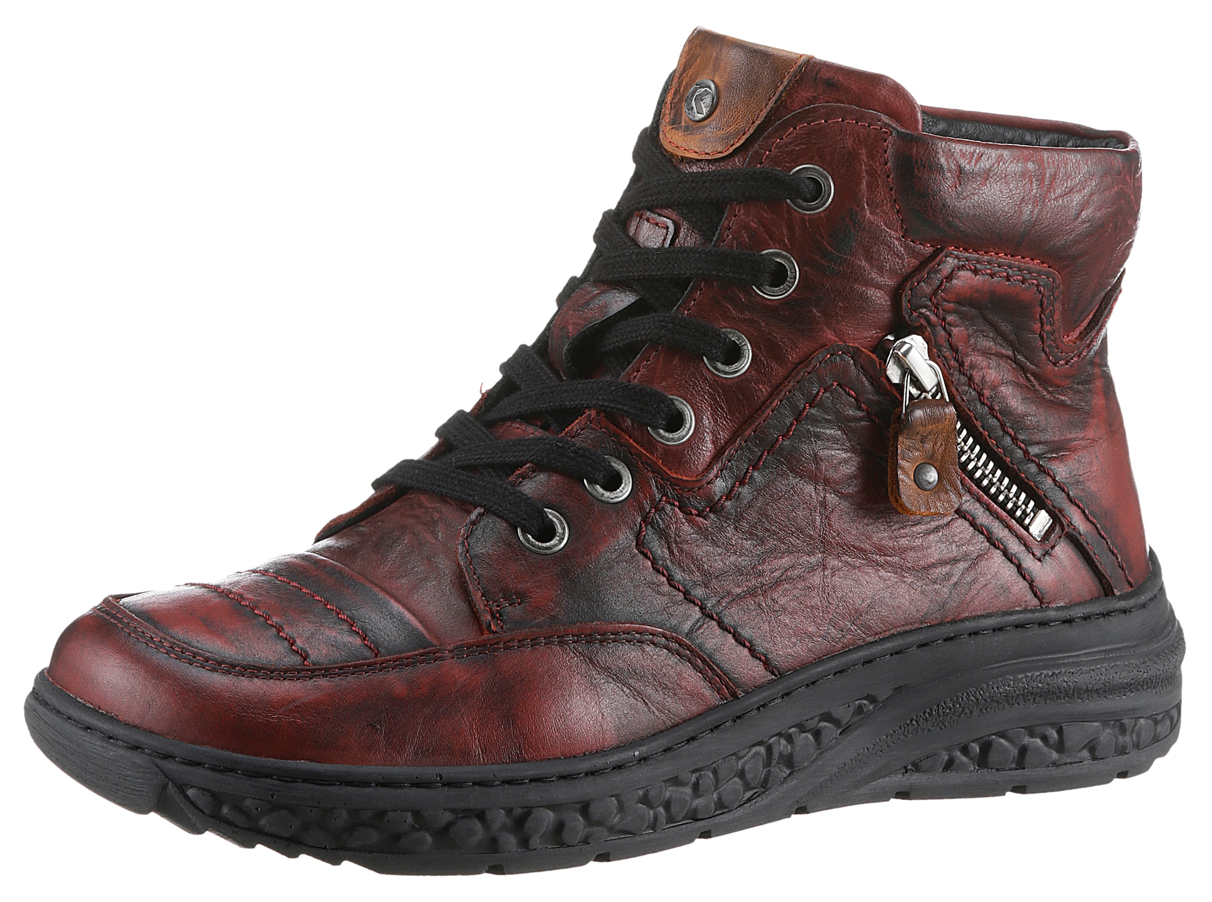 Winterboots »Schuhweite: sehr weit«, Schnürboots, High Top Sneaker, Komfortschuh mit...