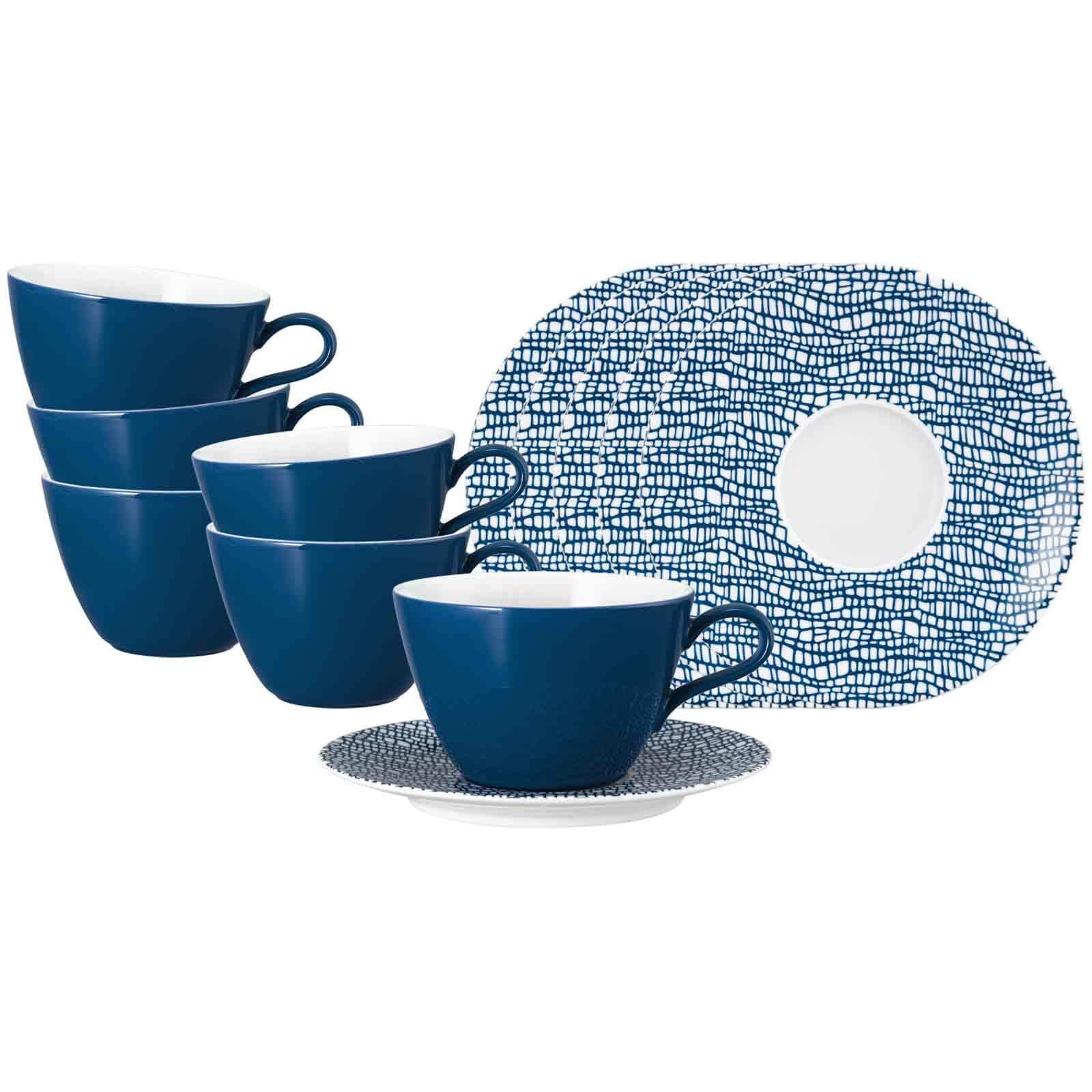 Seltmann Weiden Tasse "Milchkaffeetassen mit Untertassen Life Fashion 370 m günstig online kaufen