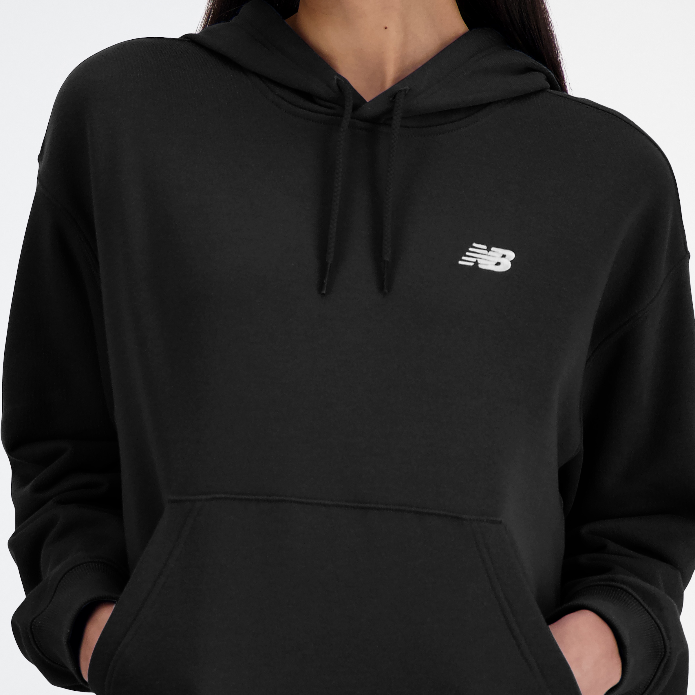 New Balance Kapuzensweatshirt , sportlicher Schnitt, aus Baumwolle und Polyester, für Erwachsene

