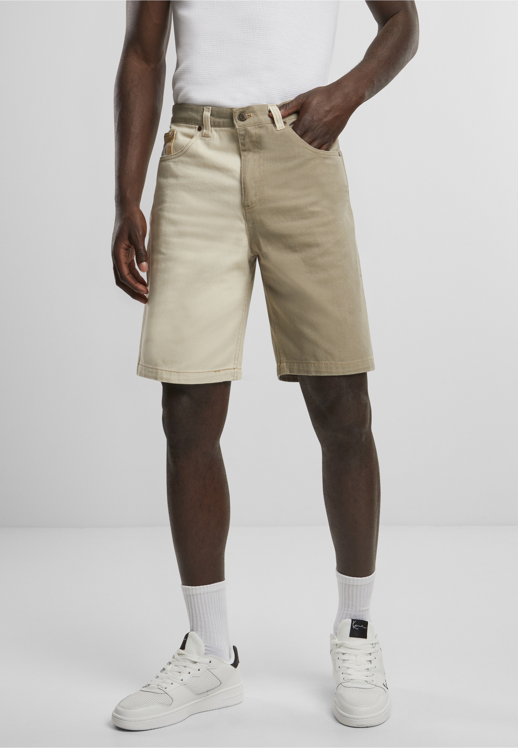 Karl Kani Shorts »Karl Kani Herren KM221-054-1 KK OG washed Block Shorts«