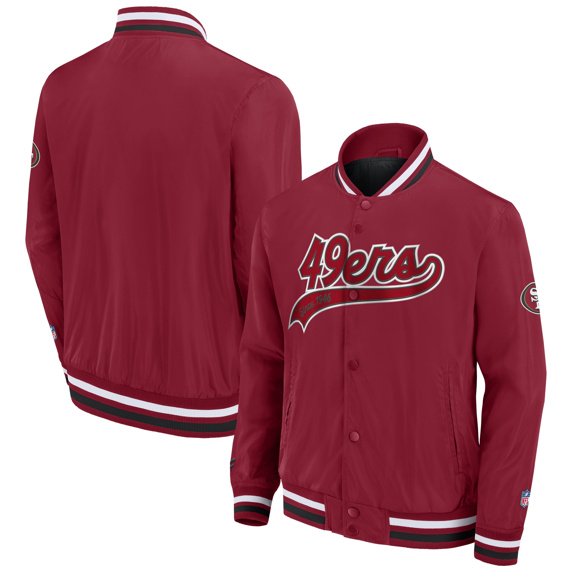 Fanatics Bomberjacke "Fanatics Jacke San Francisco 49ers Sateen" günstig online kaufen