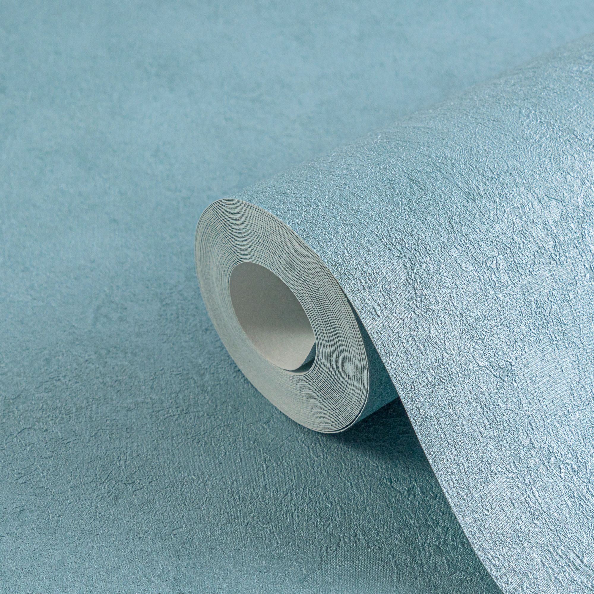 living walls Vliestapete »Unitapete in Putz-Optik verschiedene Farben« matt strukturiert