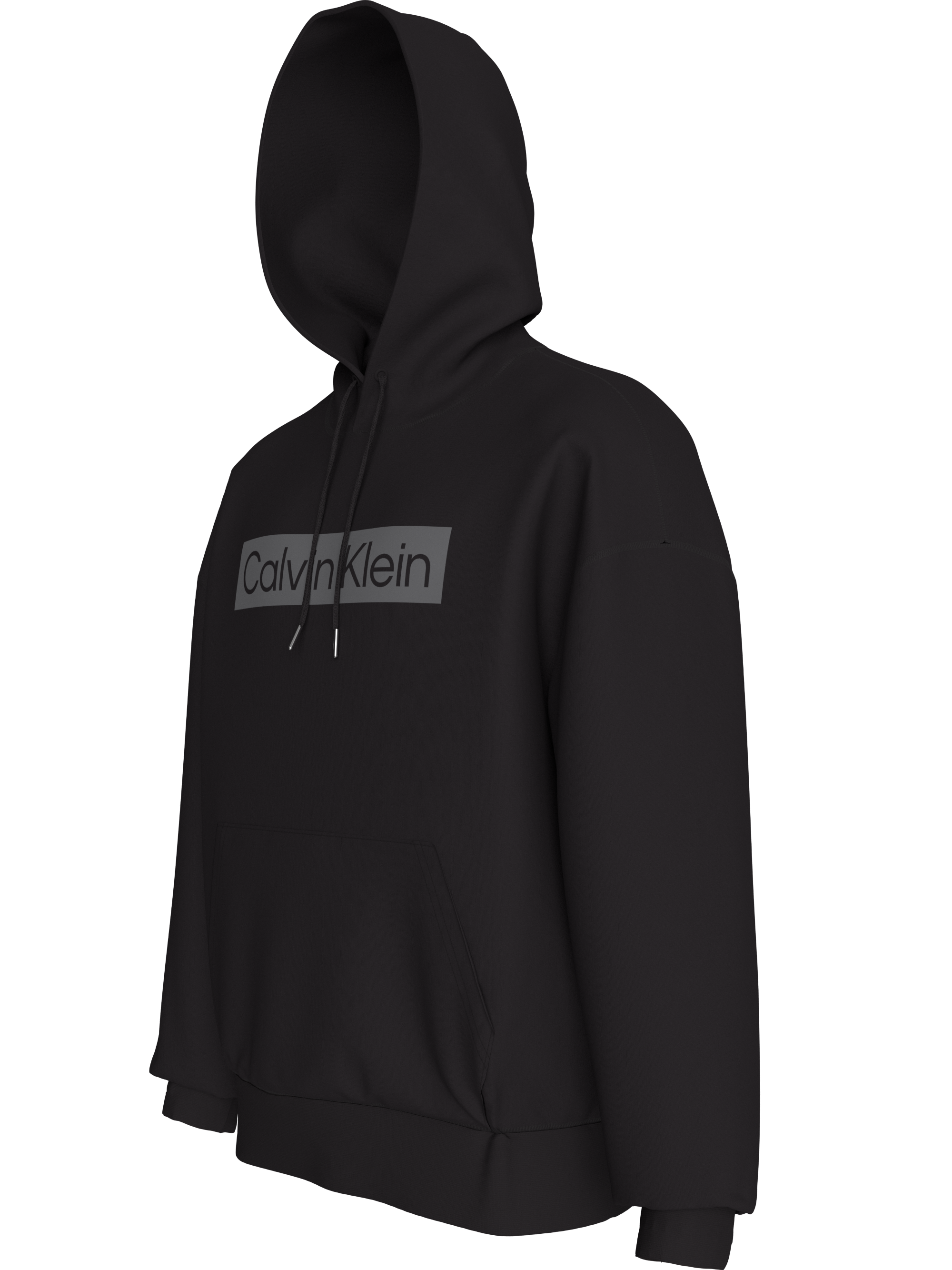 Calvin Klein Kapuzensweatshirt , Kapuze mit Kordelzug, Regular Fit, Logodruck
