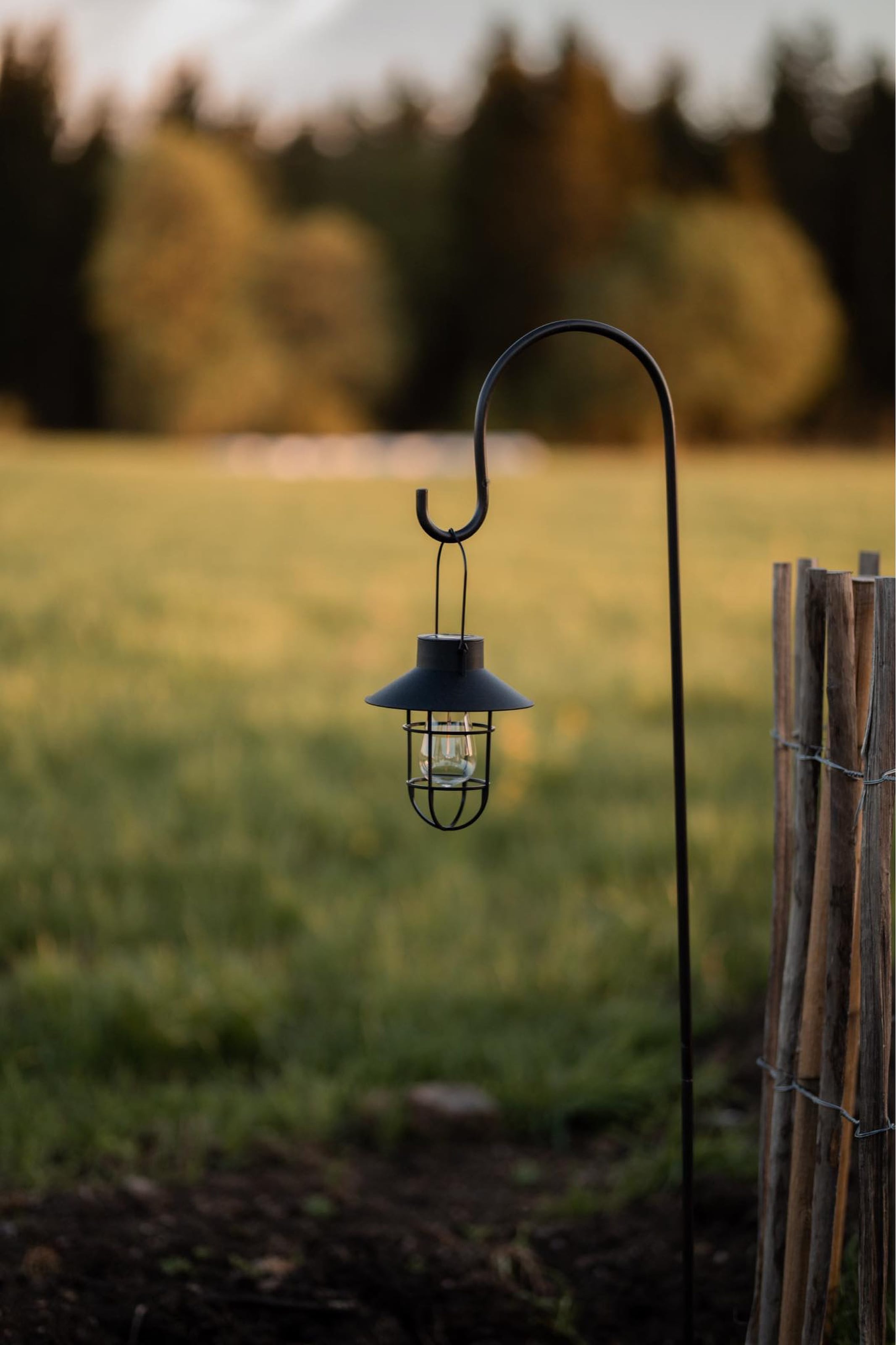 Parforce Traditional Hunting LED Solarleuchte »Solar Dekoration Cage« LED-Board 1 Stk. Warmweiß Hängende Solar-Laterne