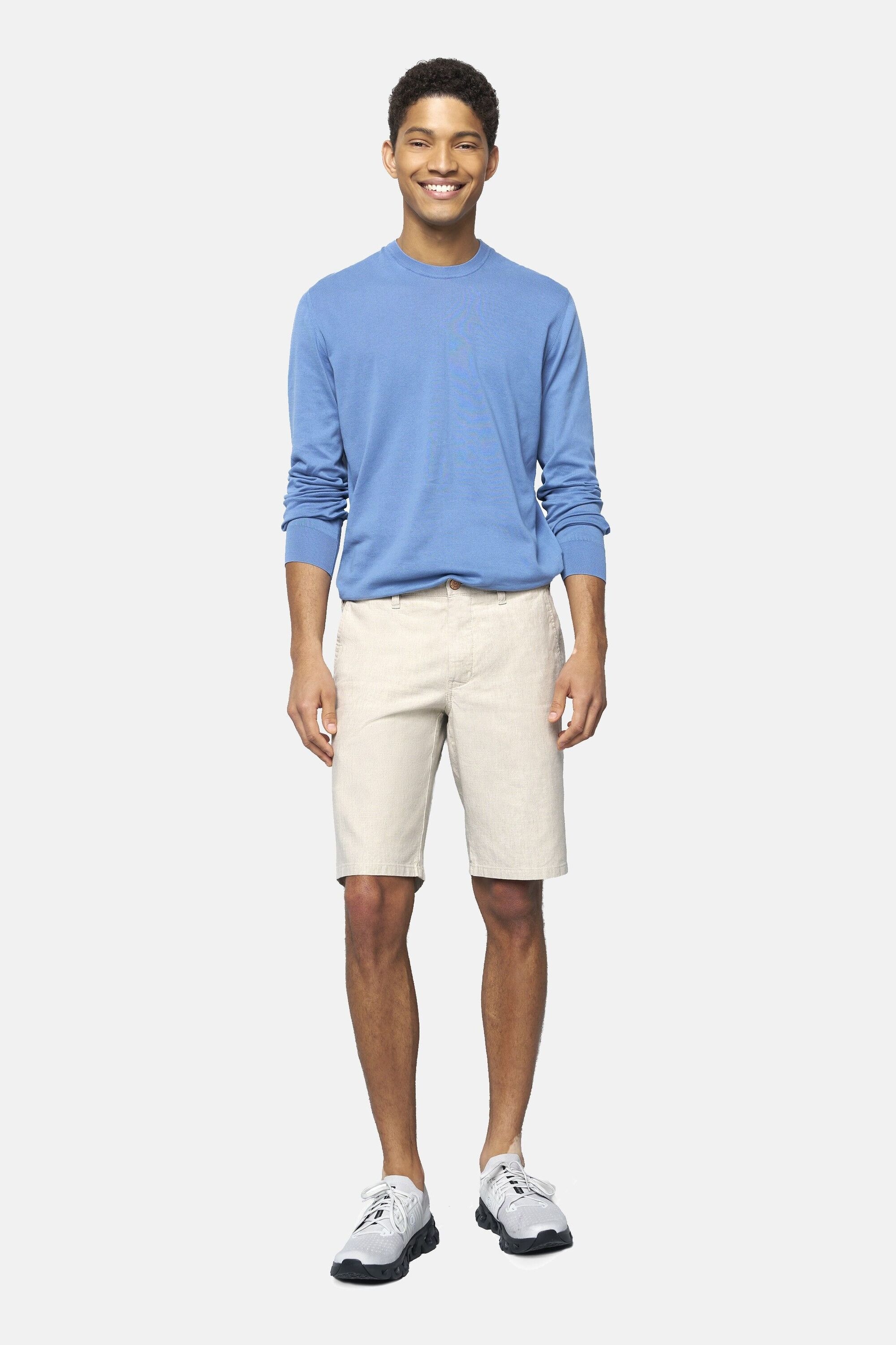 MEYER Stoffhose »M5 Short 1-6027«  aus Leinen