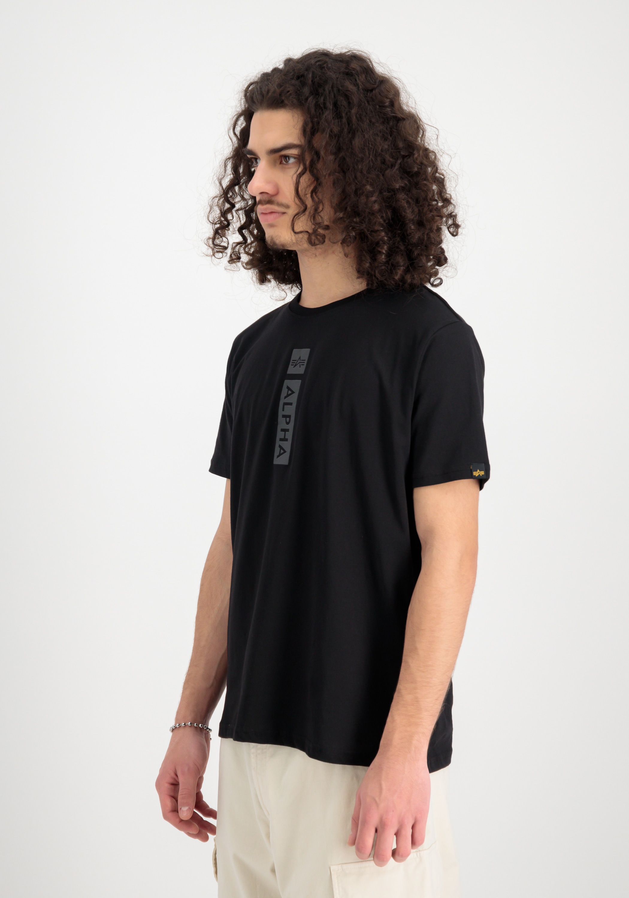 Alpha Industries T-Shirt »Alpha Puff Print T-Shirt«